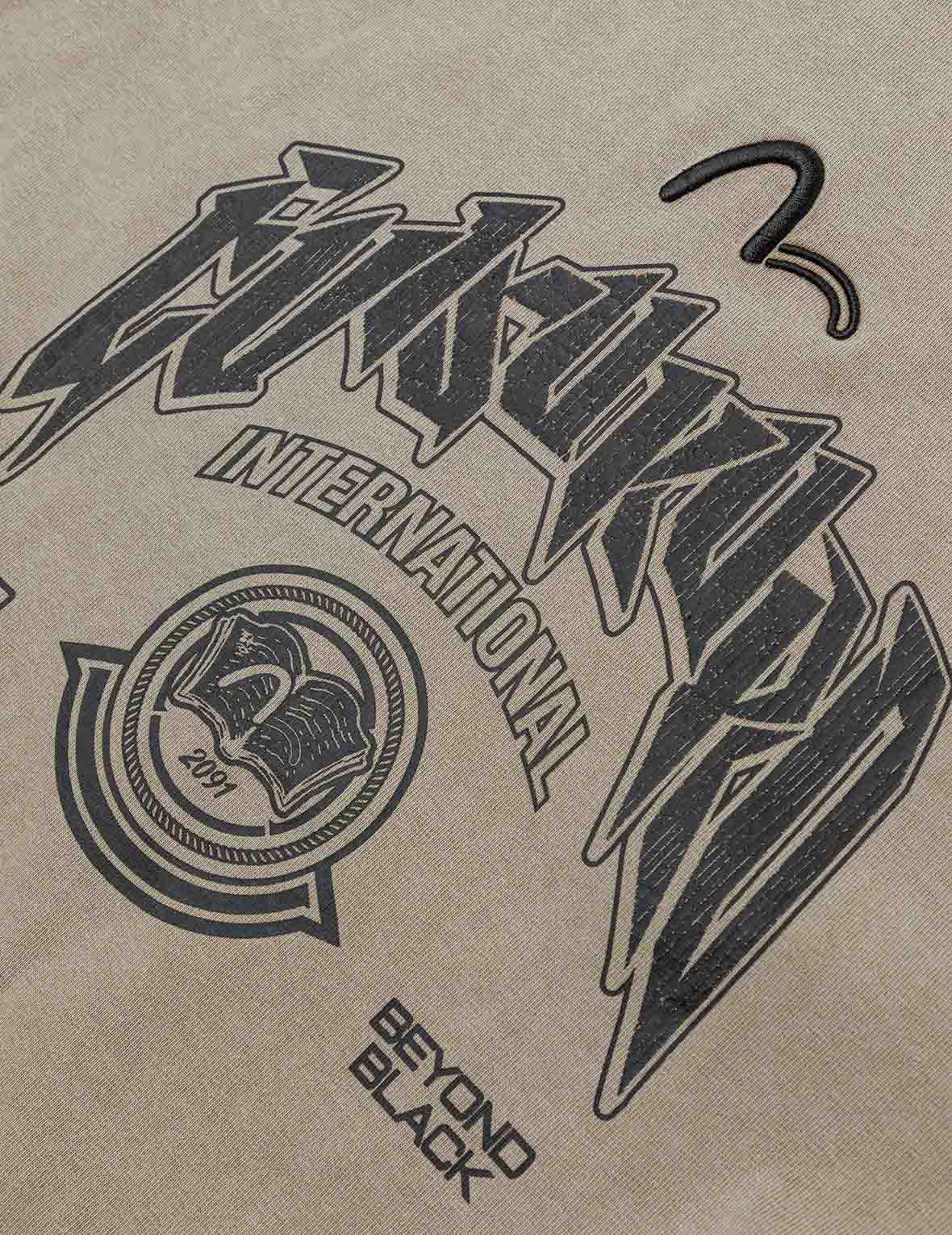 ダメージウォッシュリラックスフィットTシャツ