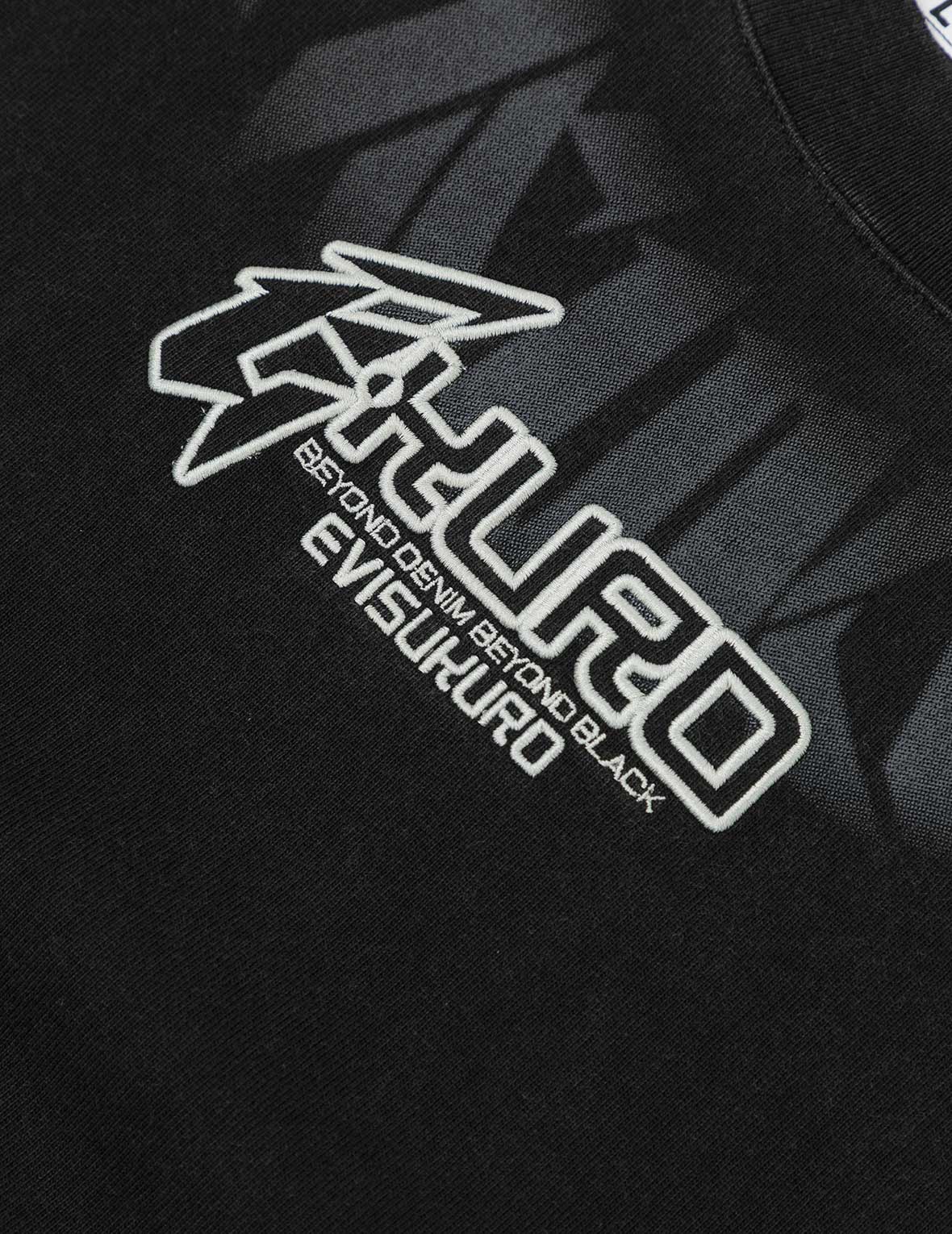ロゴ刺繍オーバーサイズウォッシュTシャツ
