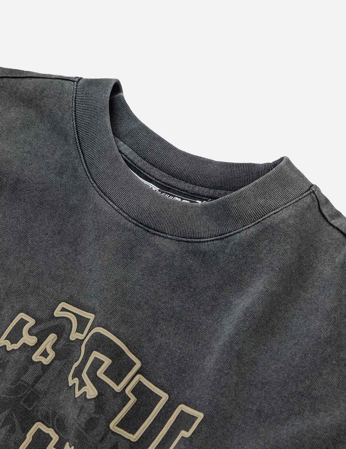 スケッチロゴプリント リラックスフィット Tシャツ