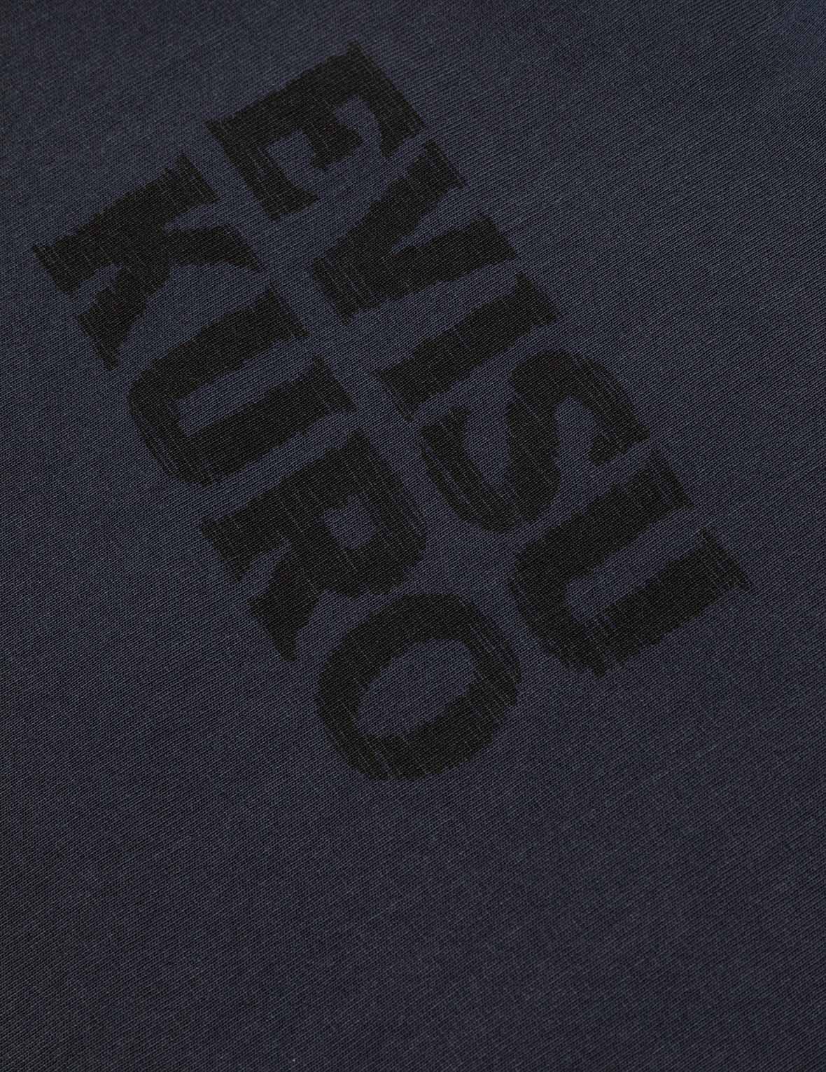 カモメ&ロゴプリント リラックスフィット Tシャツ