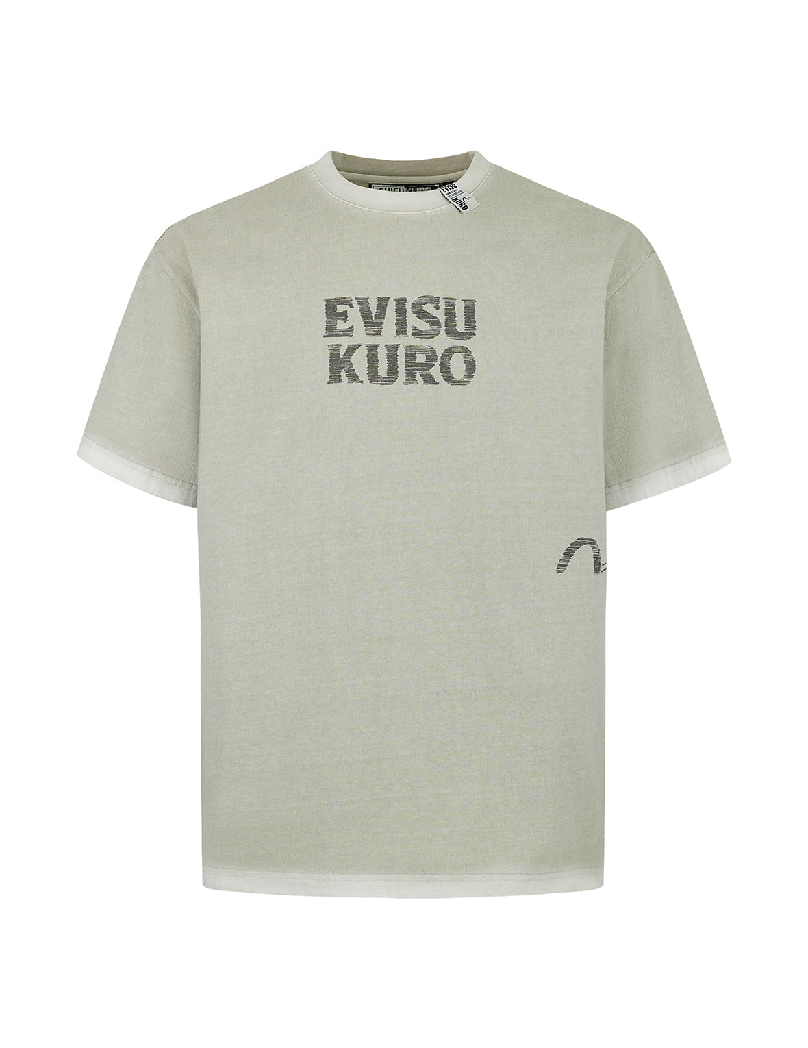 カモメ&ロゴプリント リラックスフィット Tシャツ