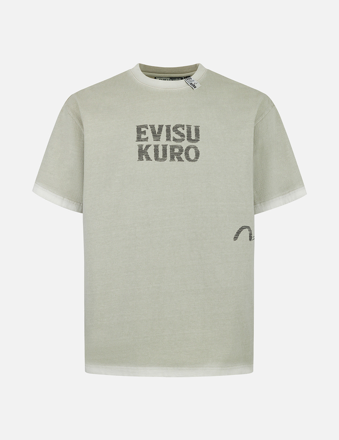 カモメ&ロゴプリント リラックスフィット Tシャツ