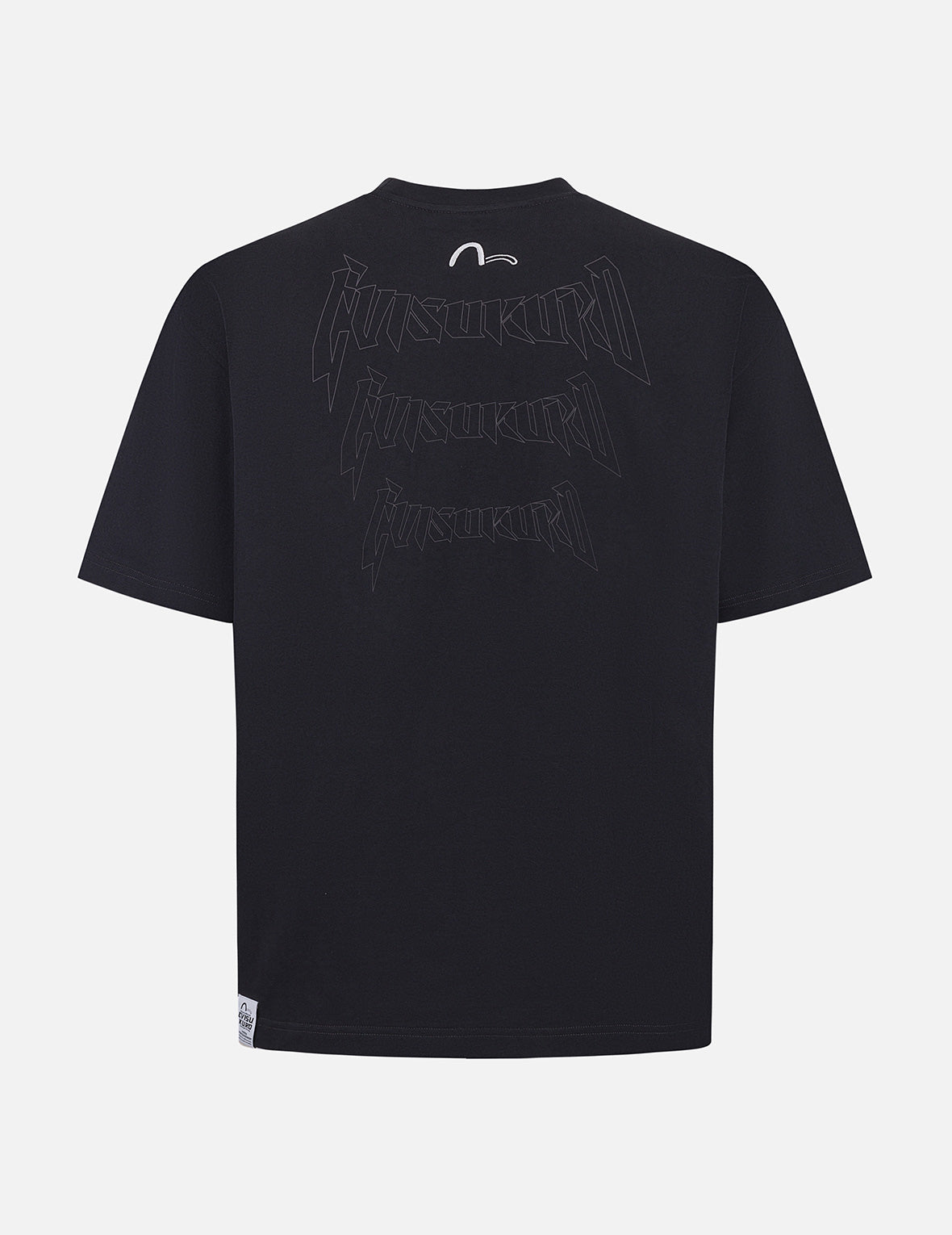 パネルデザイン&マルチラベル リラックスフィット Tシャツ