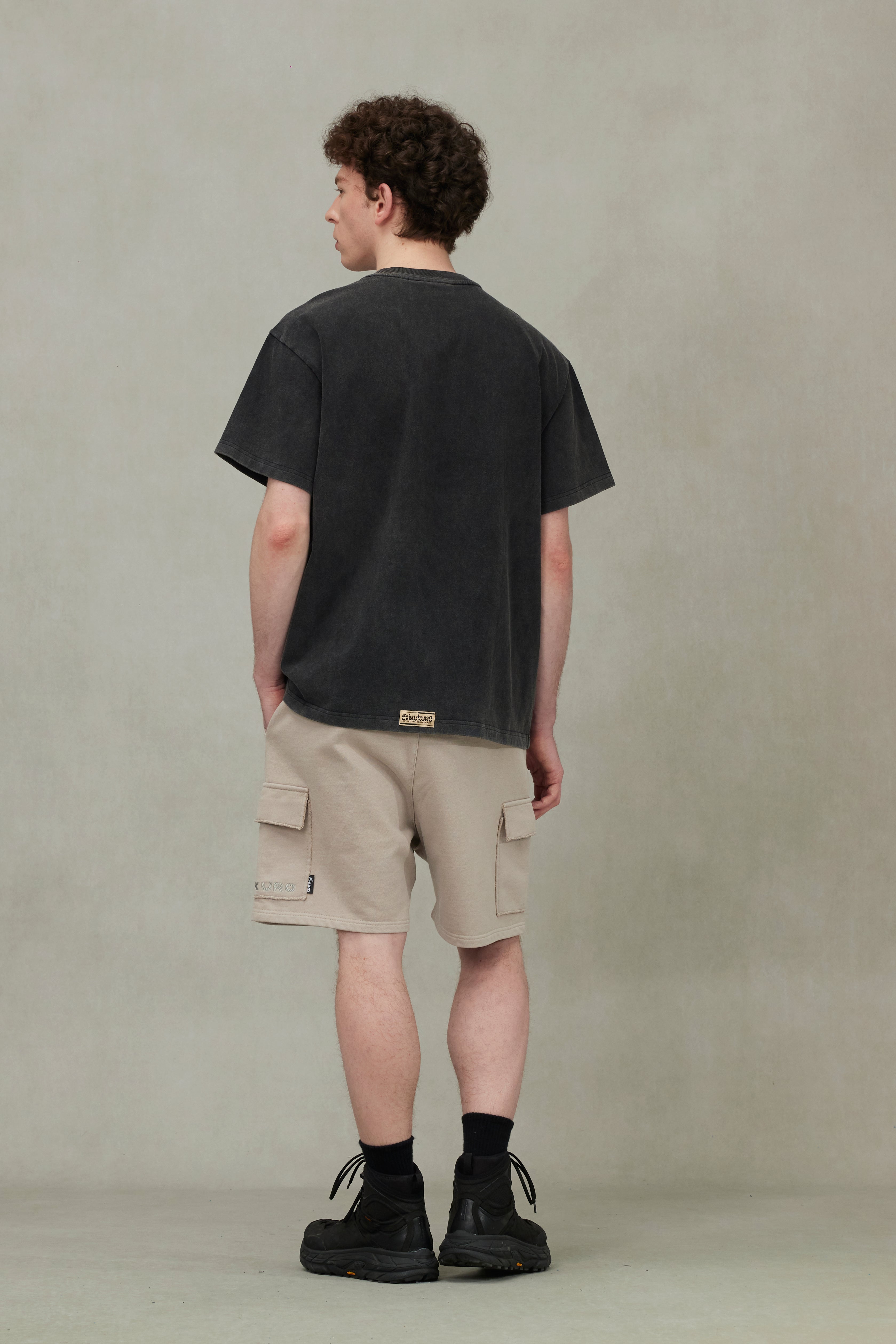 サーフ キャンプ プリント リラックス フィット Tシャツ