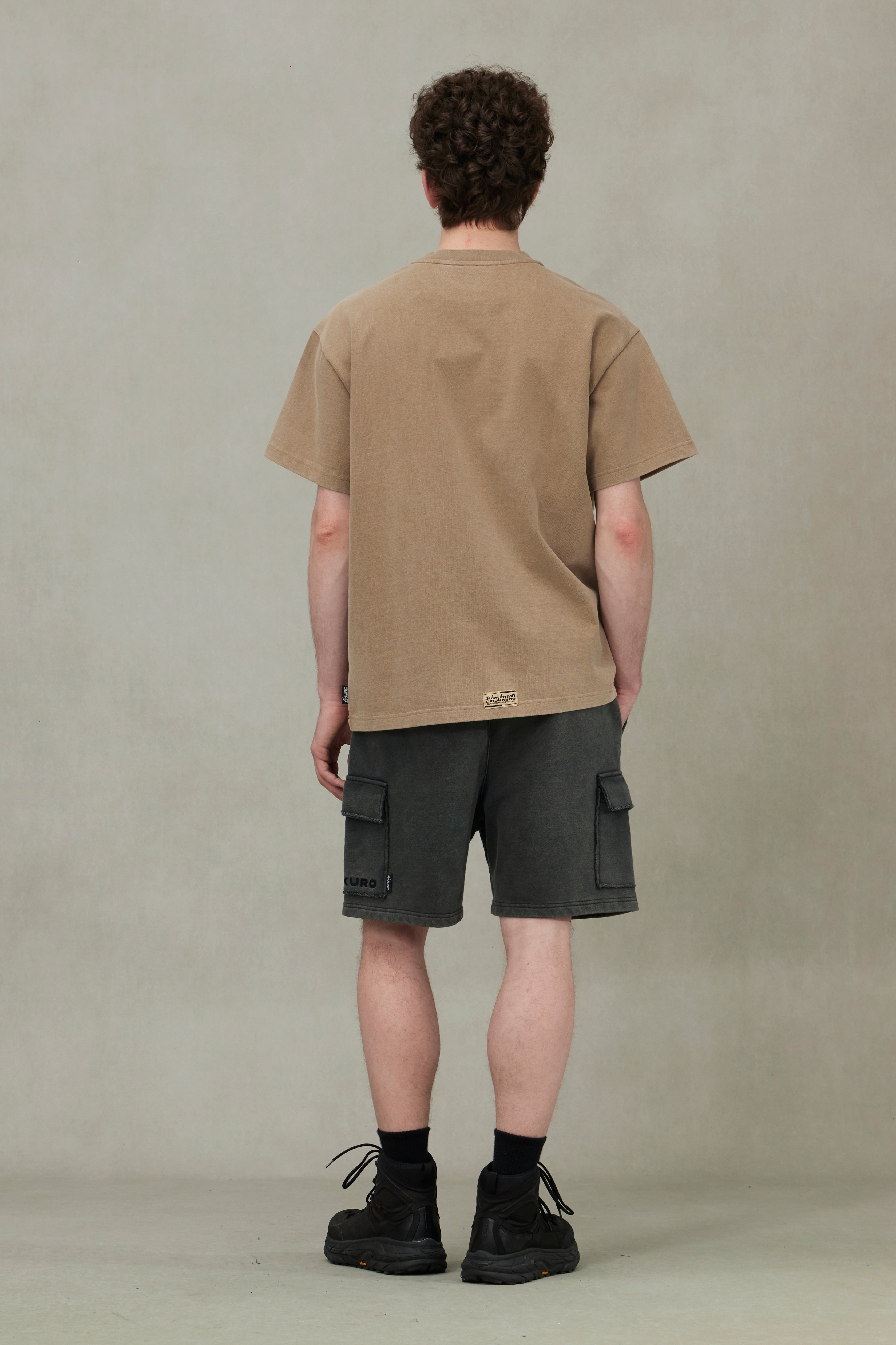 サーフ キャンプ プリント リラックス フィット Tシャツ