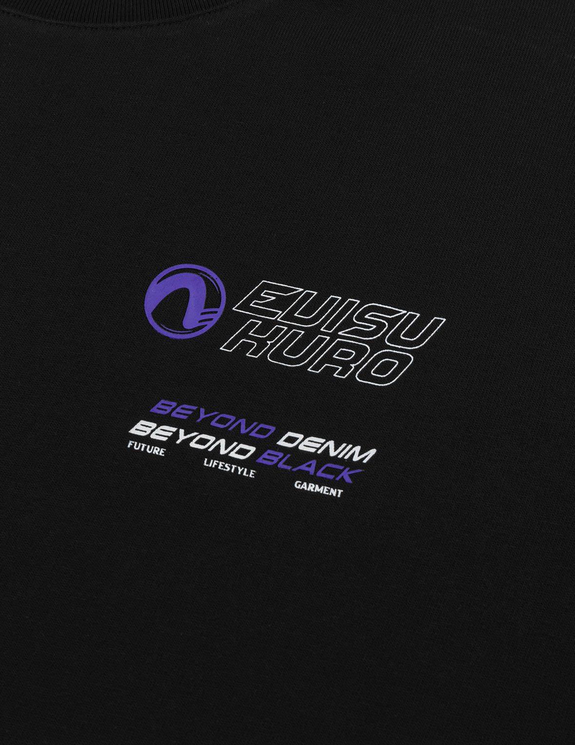 ダメージ加工ペイズリー プリント レギュラー フィット Tシャツ