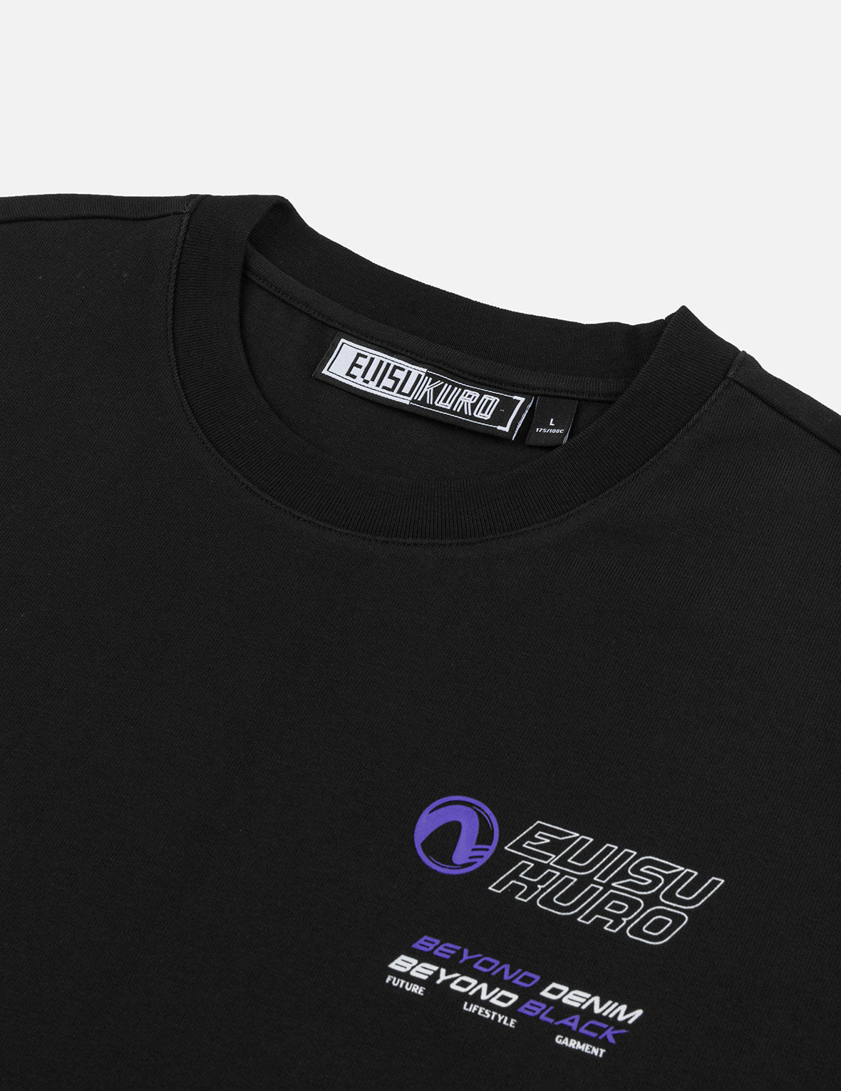 ダメージ加工ペイズリー プリント レギュラー フィット Tシャツ