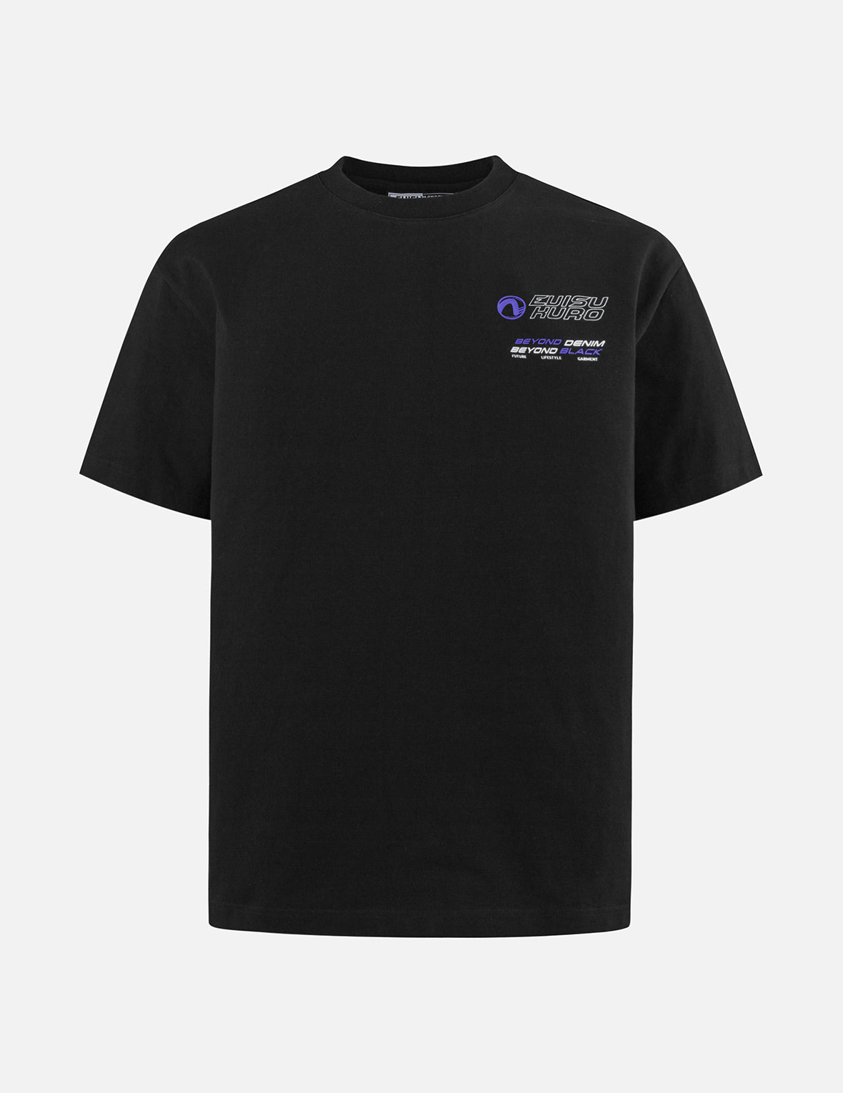 ダメージ加工ペイズリー プリント レギュラー フィット Tシャツ