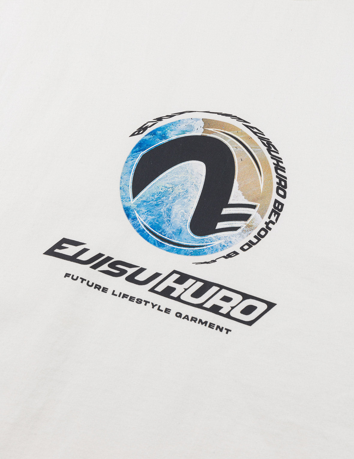 EVISUKURO モチーフプリント レギュラーフィット コンプレッションTシャツ
