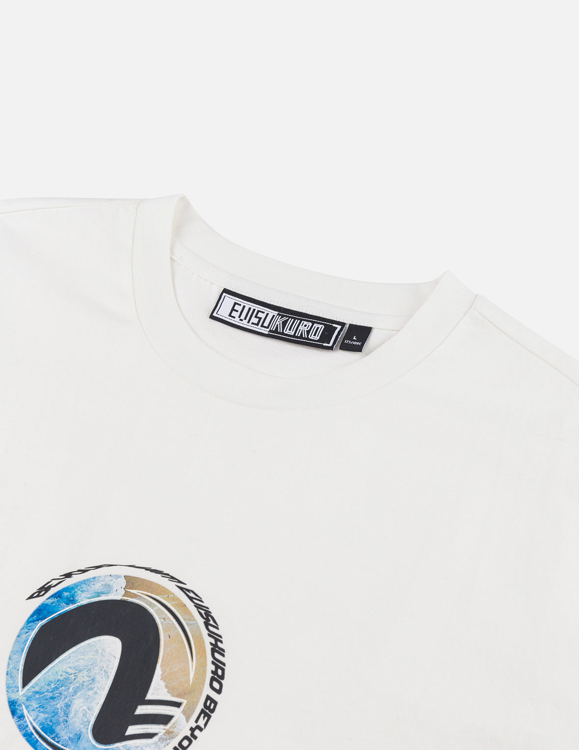 EVISUKURO モチーフプリント レギュラーフィット コンプレッションTシャツ