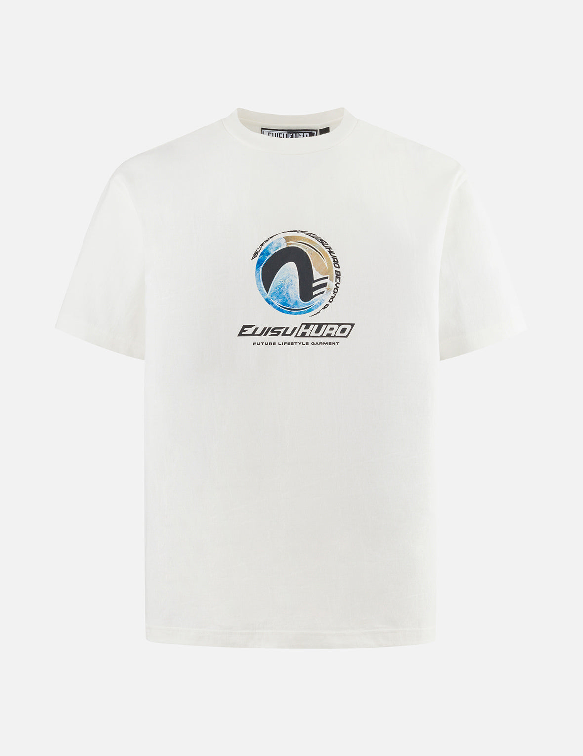 EVISUKURO モチーフ プリント レギュラー フィット Tシャツ