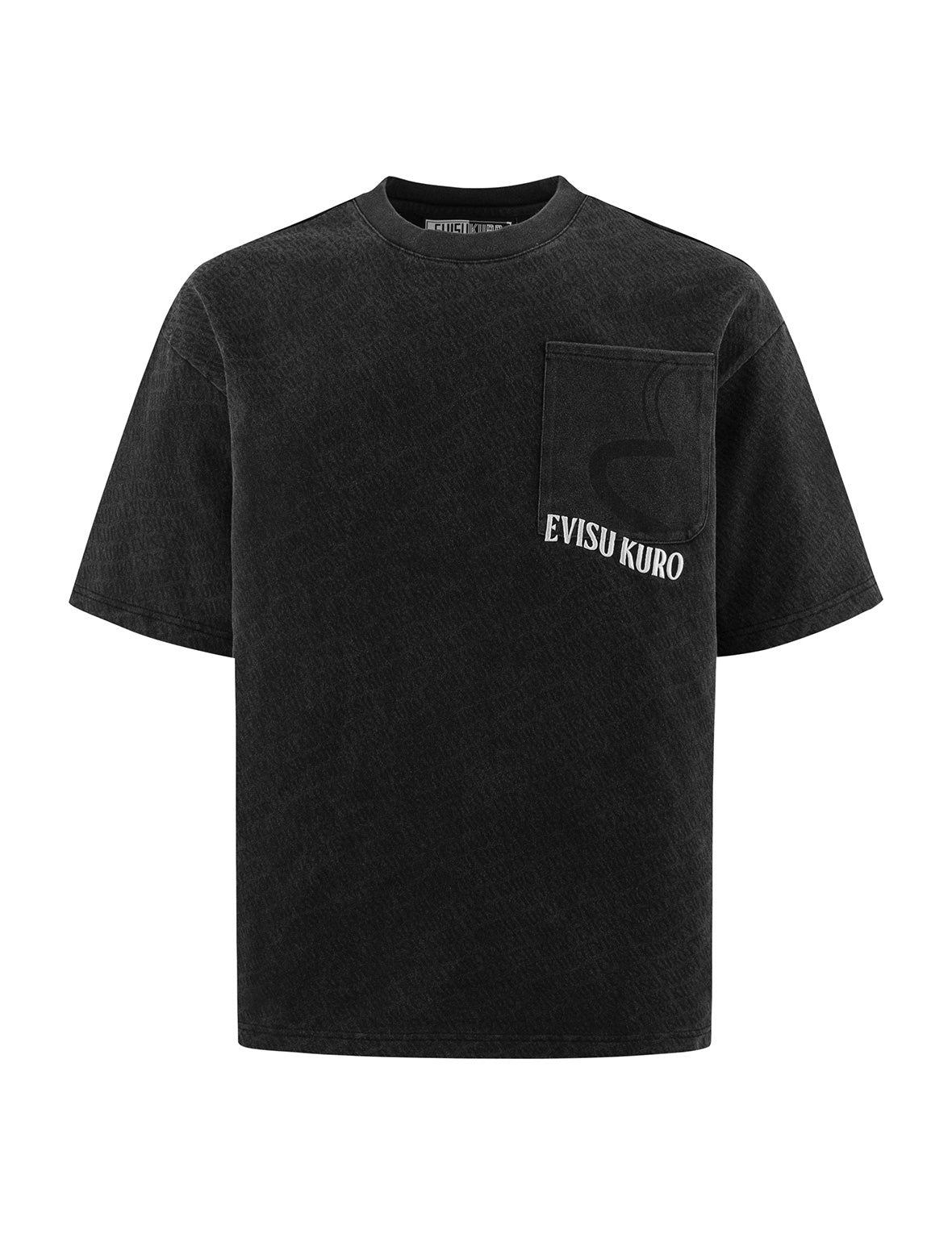 オールオーバーロゴプリント ルーズフィット Tシャツ