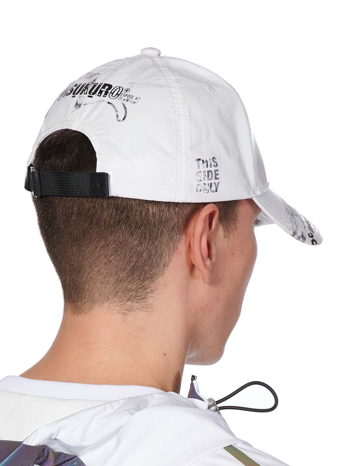 Seagull and Logo Printed Pearl White Dad Cap