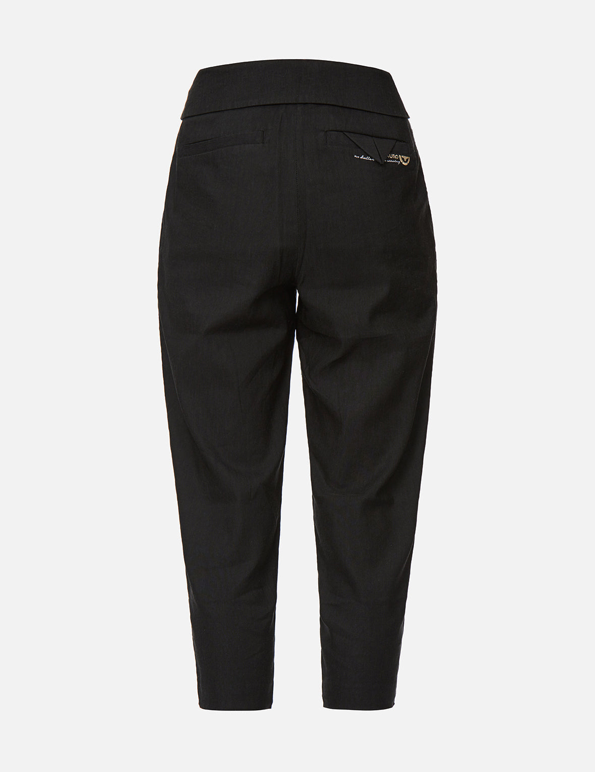 Logo Embroidery Tapered Pants