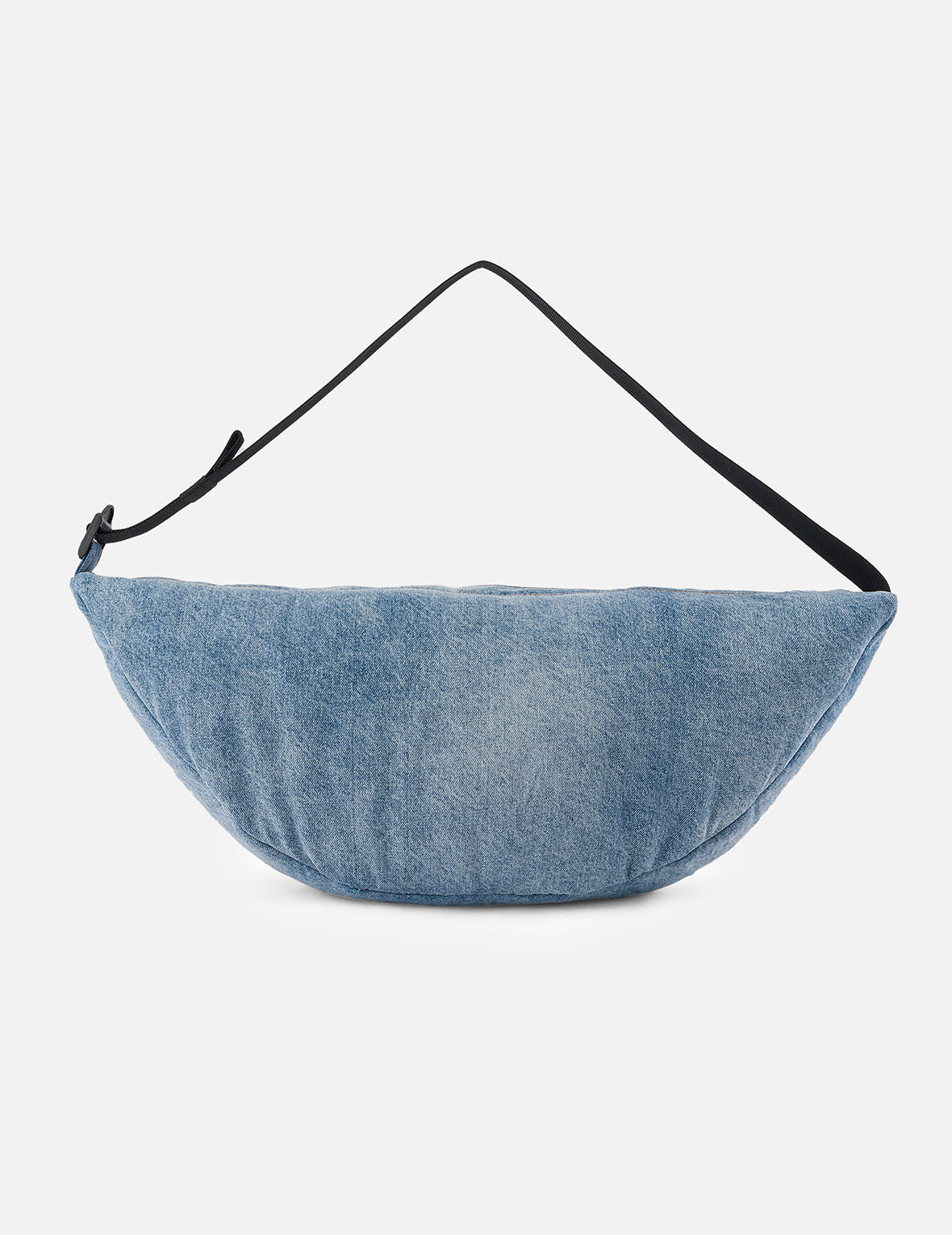 Seagull Embroidery Denim Crossbody Bag