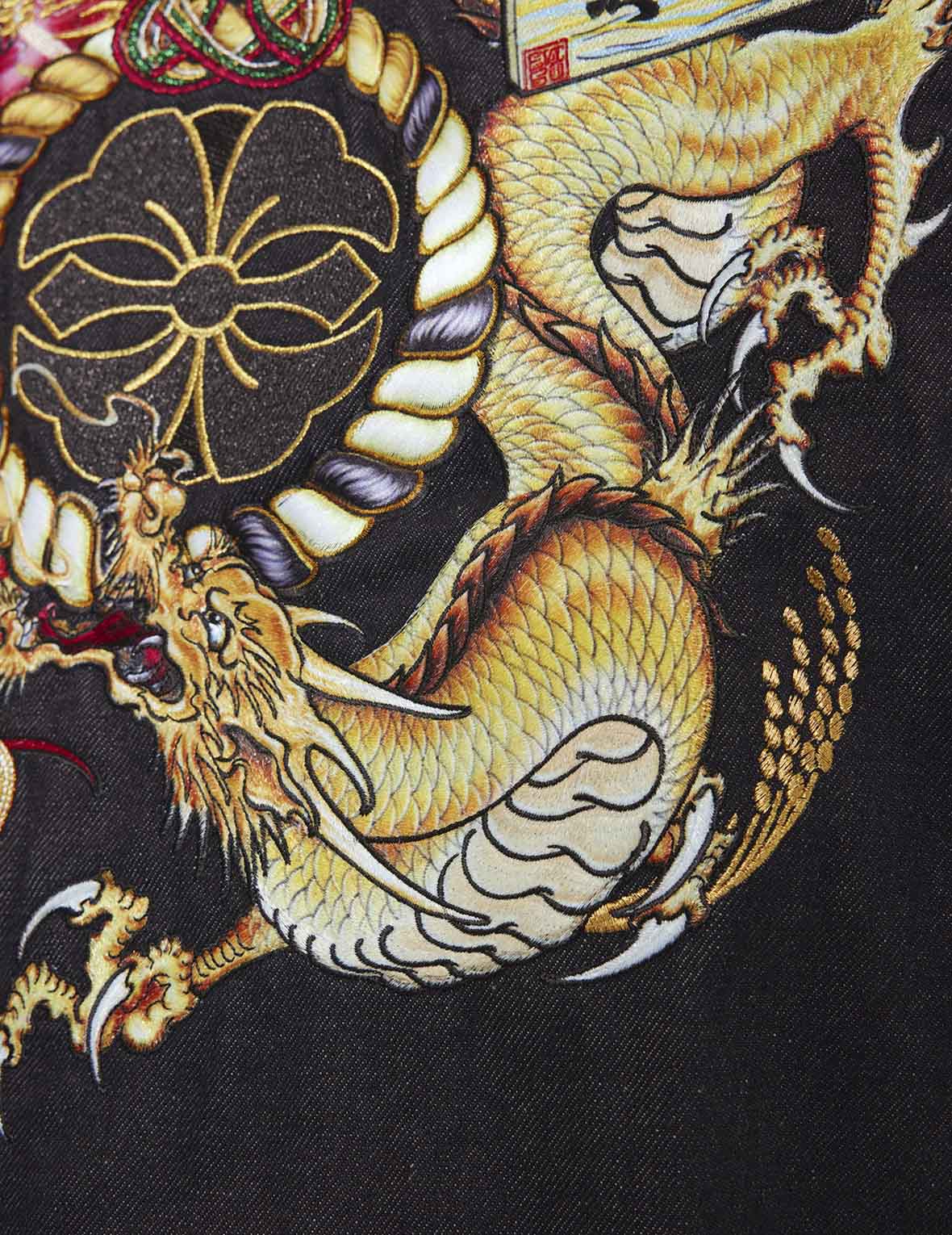 2025年限定 巳年 リラックスフィットデニムジャケット