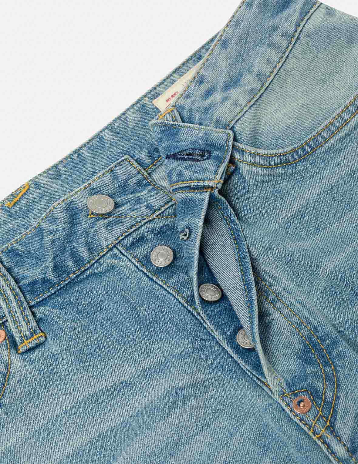 Multi-Pocket with Seagull Print 3D Fit Jeans