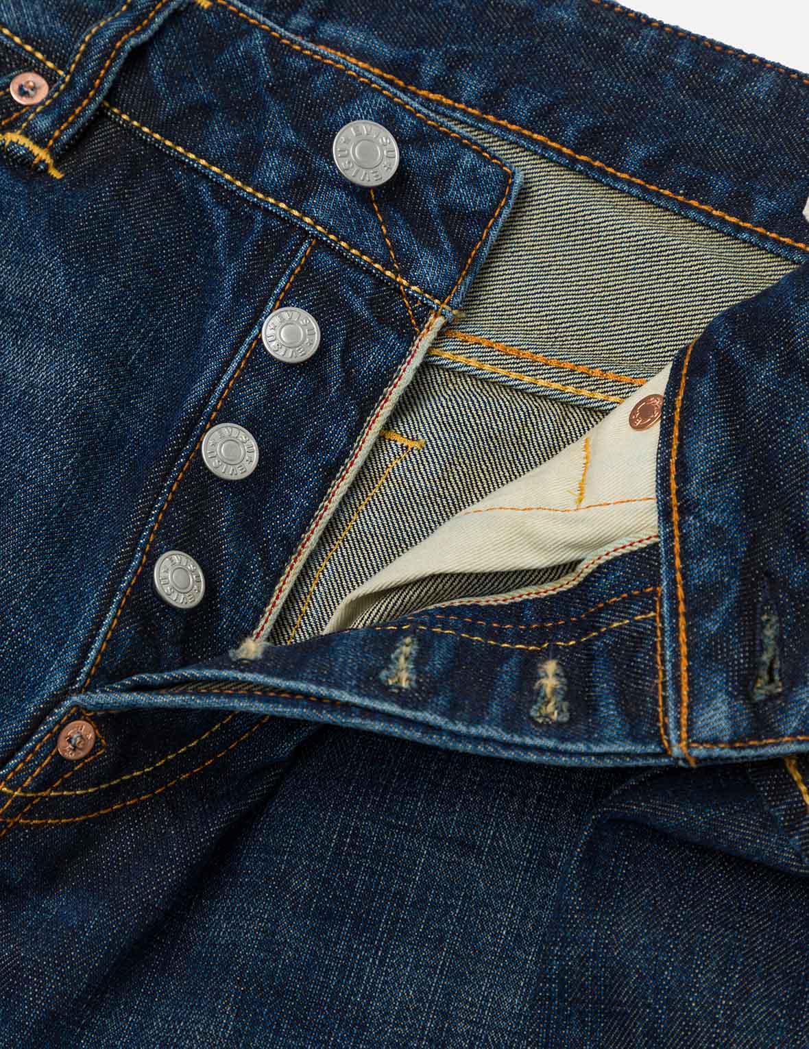 カモメプリント キャロットフィット ジーンズ #2017