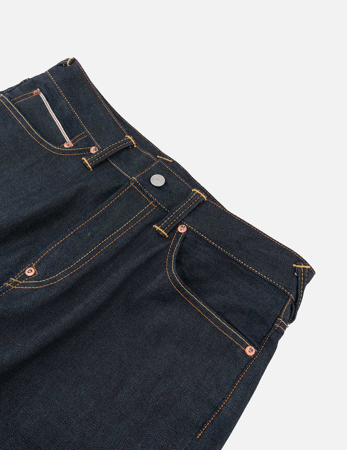 カモメプリント キャロットフィット ジーンズ #2017