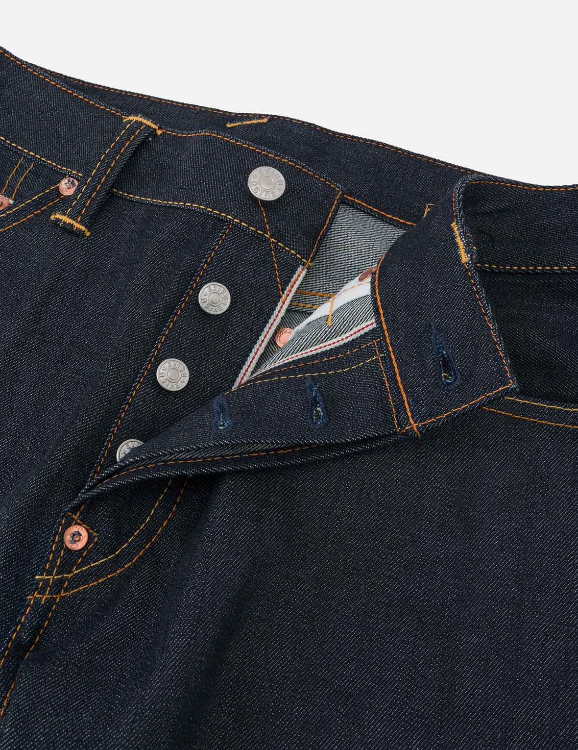 カモメプリント キャロットフィット ジーンズ #2017