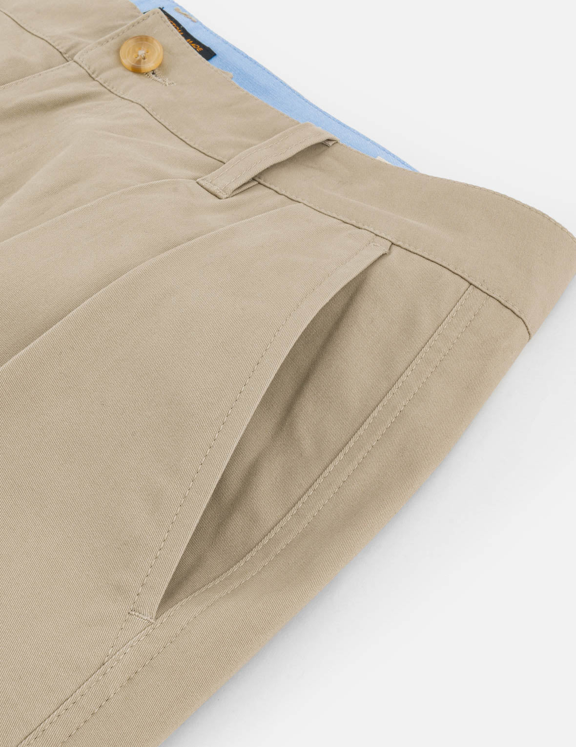 Wheel of Wisdom and Logo Embroidery Taper Chino