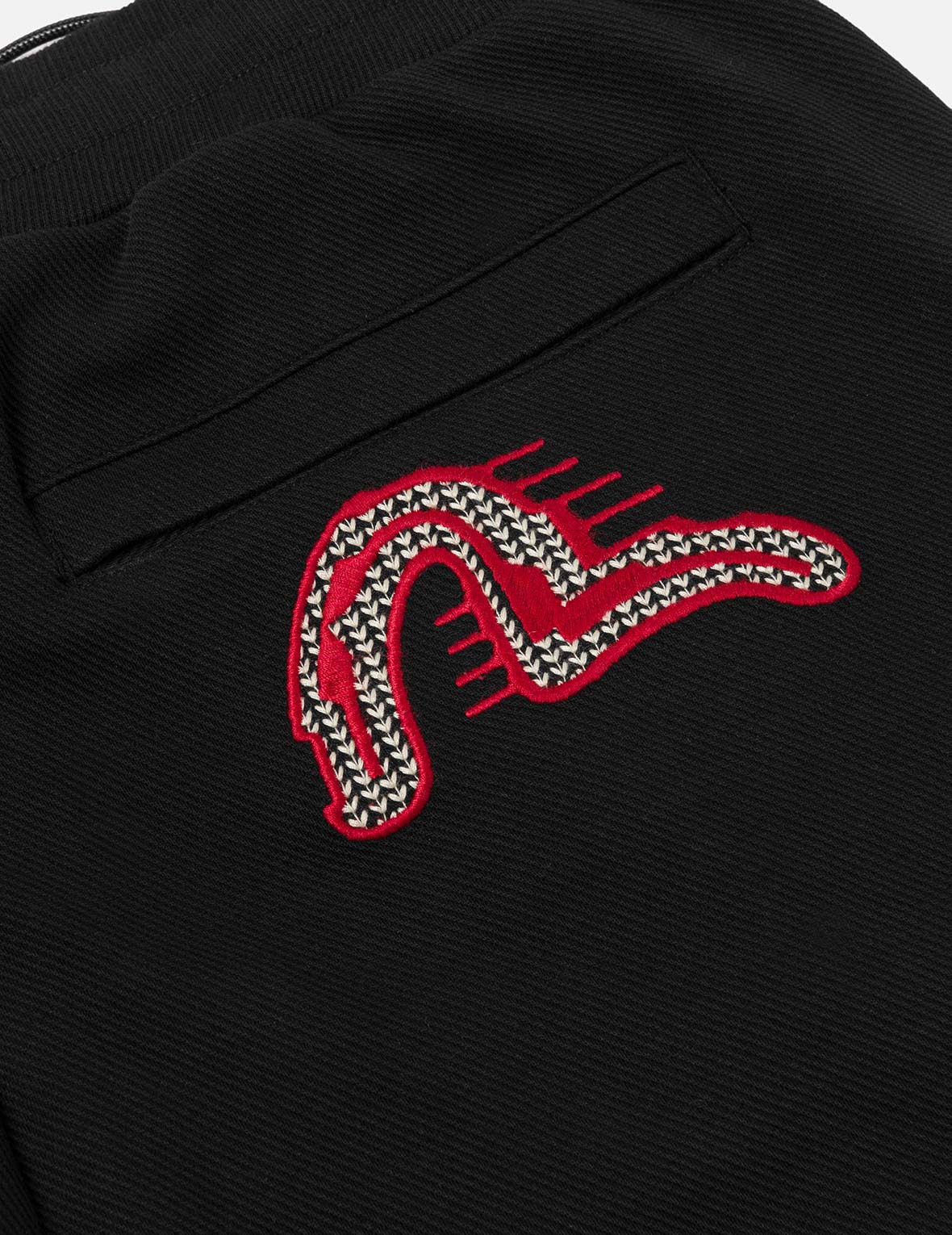 トーテムカモメ刺繍 ストレートフィット スウェットパンツ