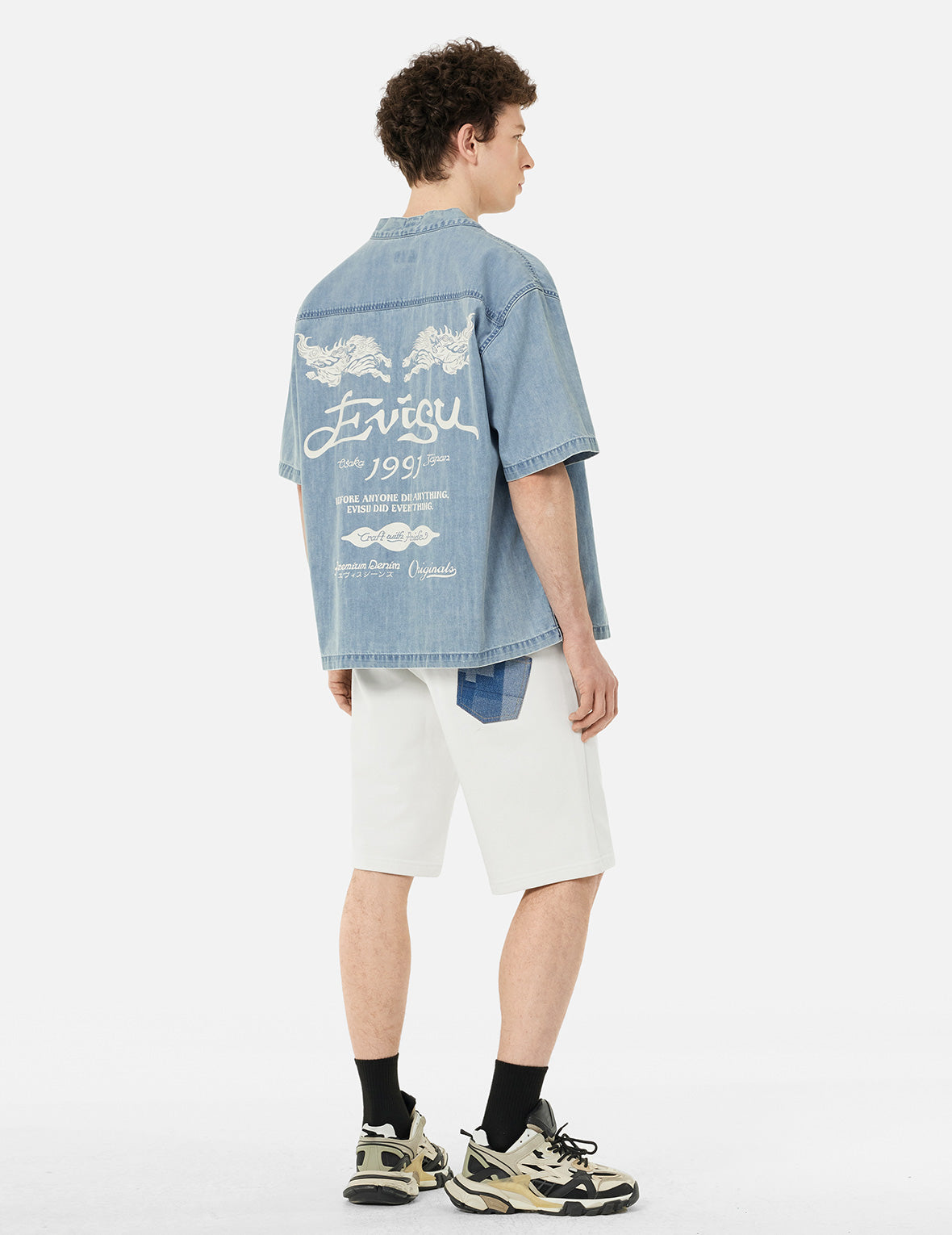 マルチポケット レギュラー フィット スウェットショーツ