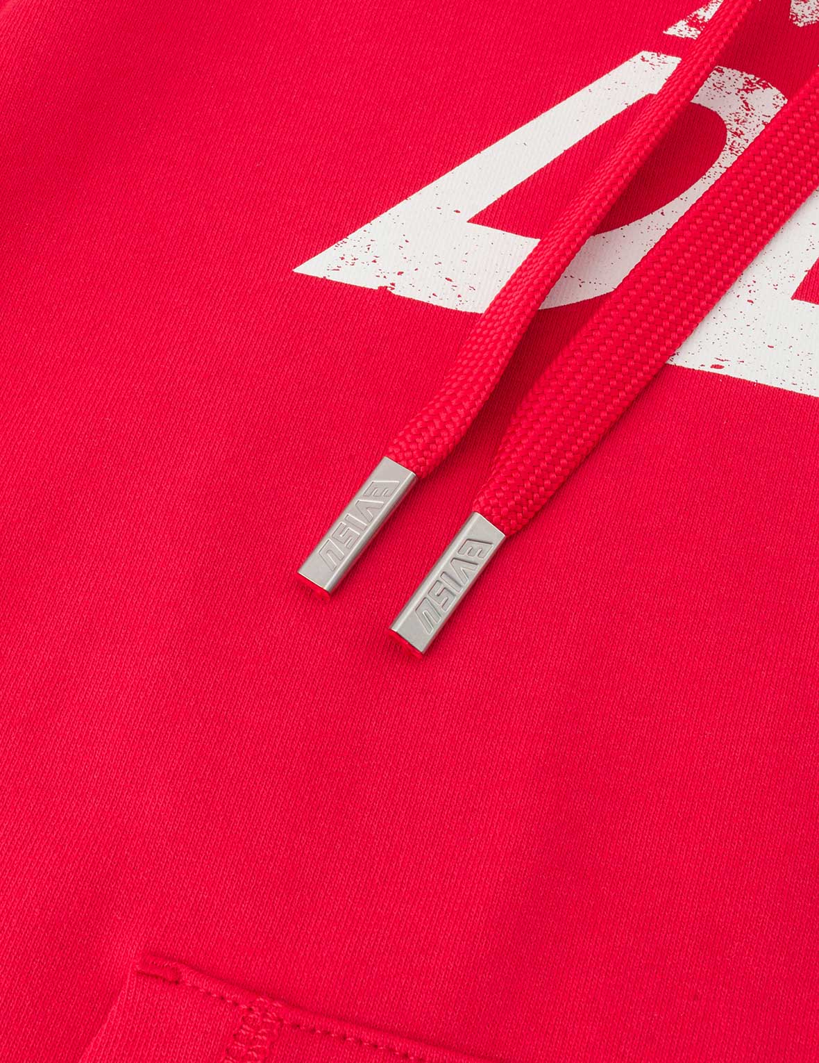 Slogan Print with Godhead Patch Embroidery Relax Fit Hoodie