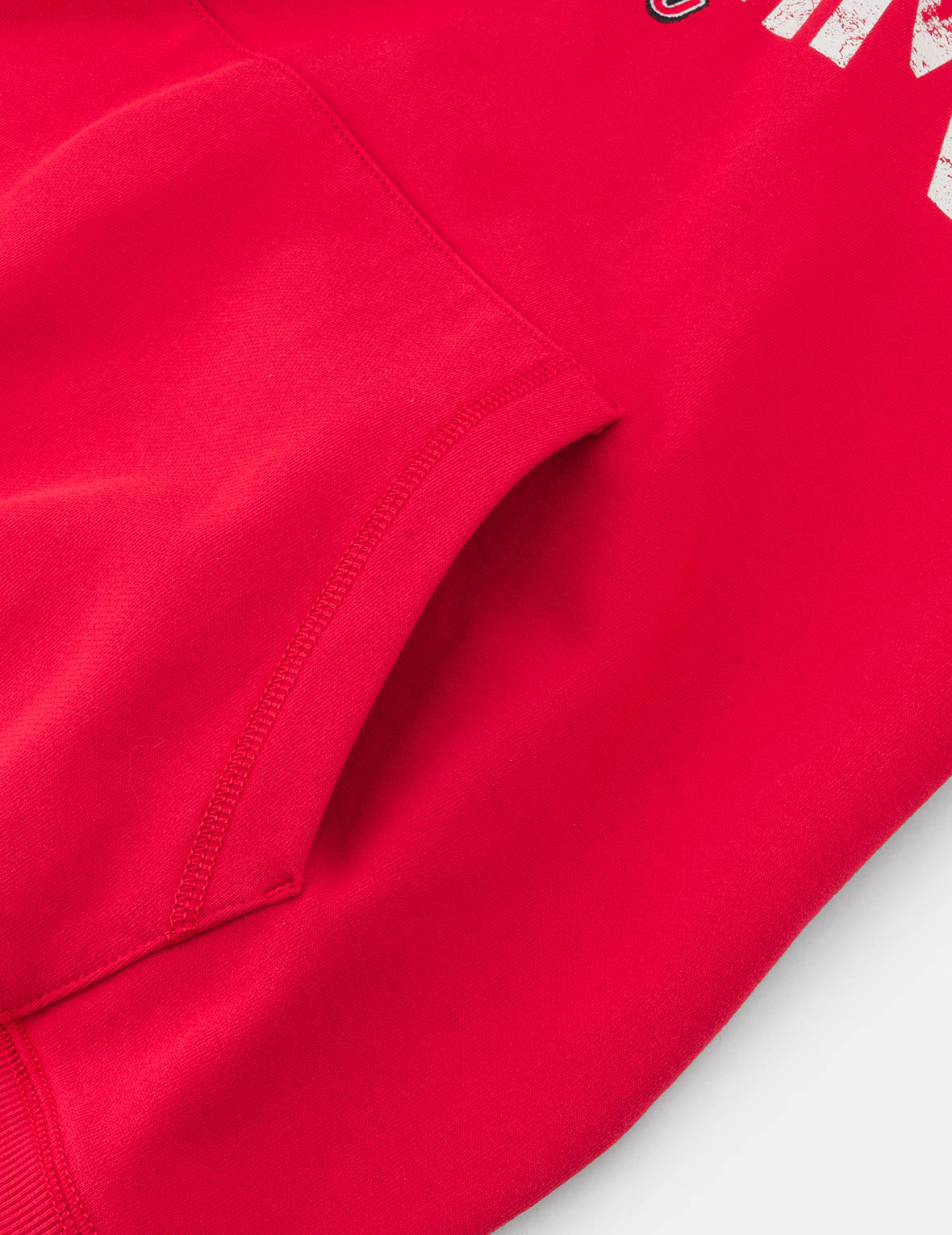 Slogan Print with Godhead Patch Embroidery Relax Fit Hoodie