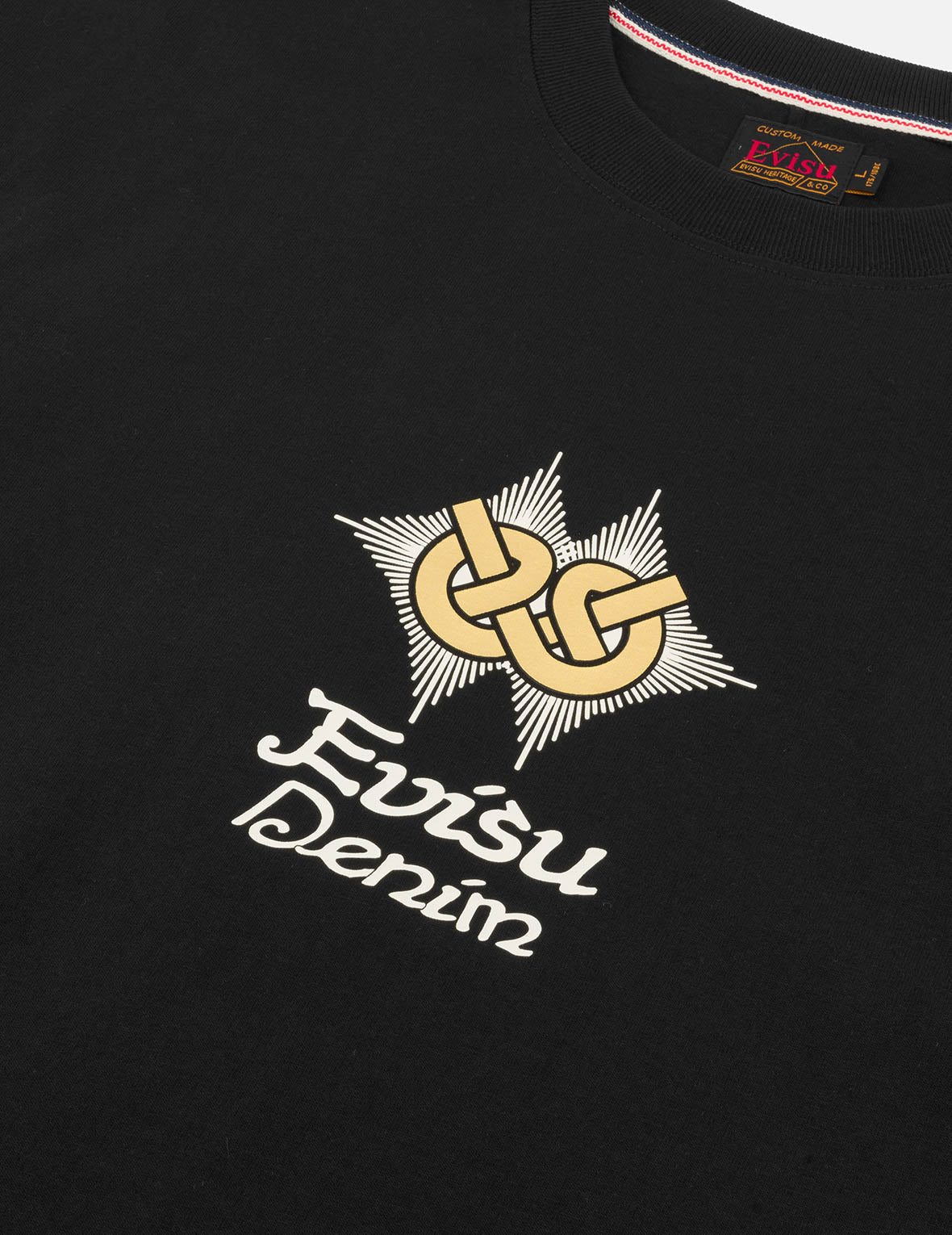 白沢プリント リラックスフィットTシャツ