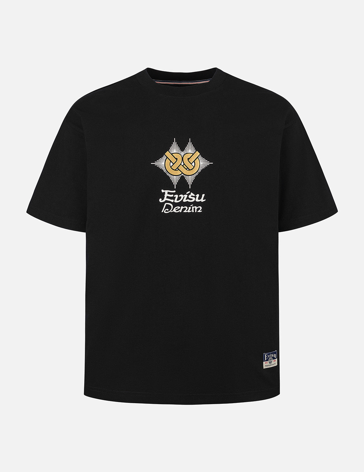 白沢プリント リラックスフィットTシャツ