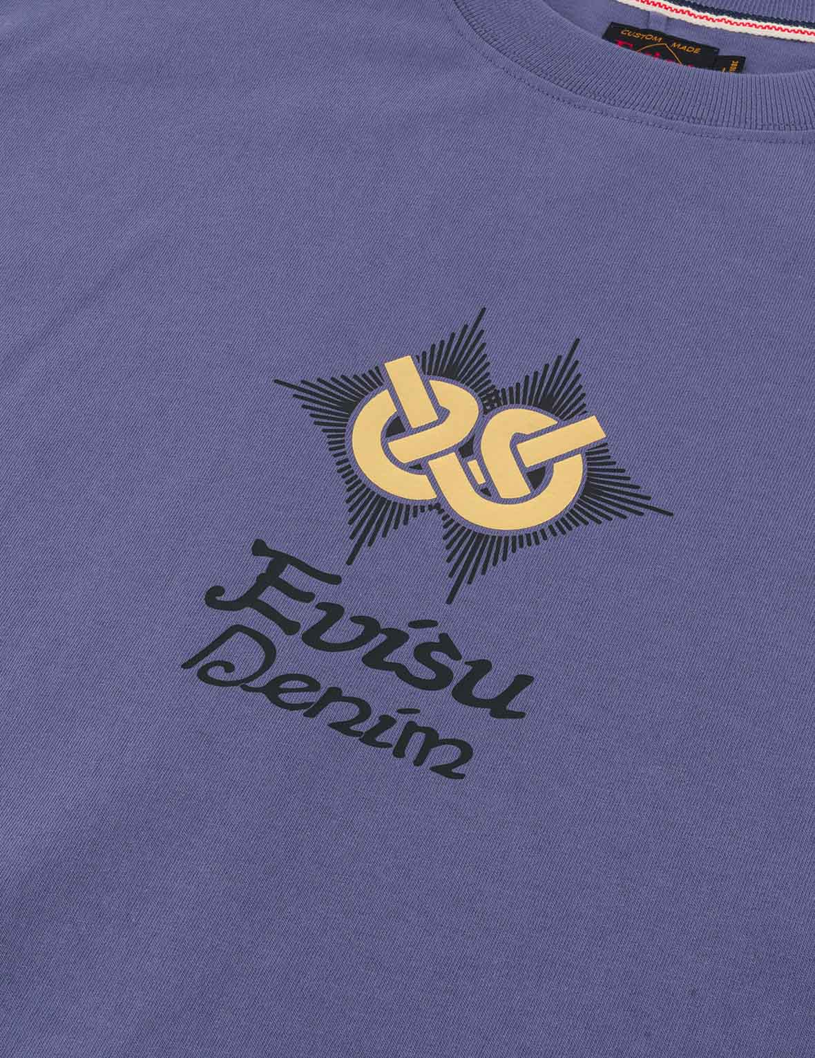 白沢プリント リラックスフィットTシャツ