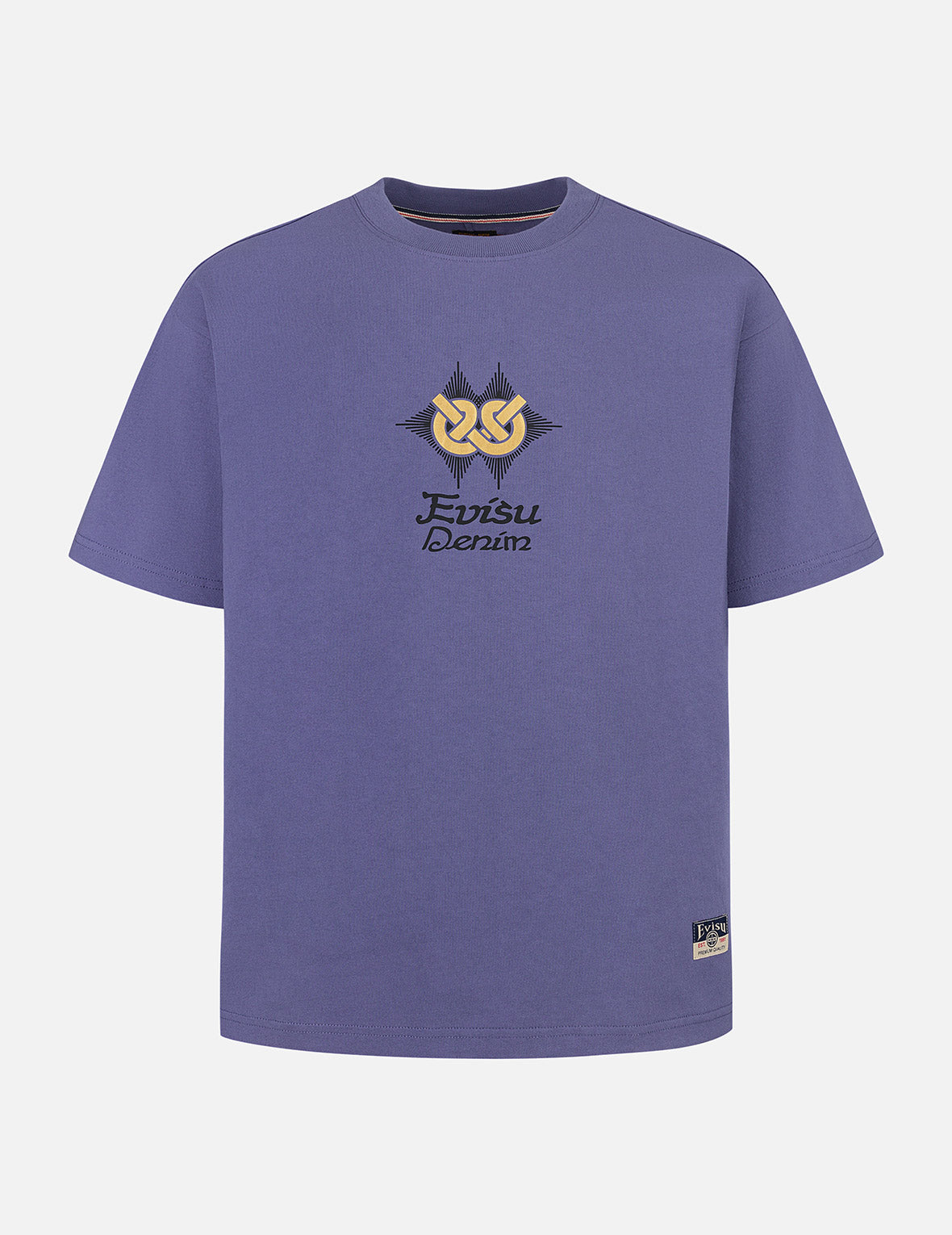 白沢プリント リラックスフィットTシャツ