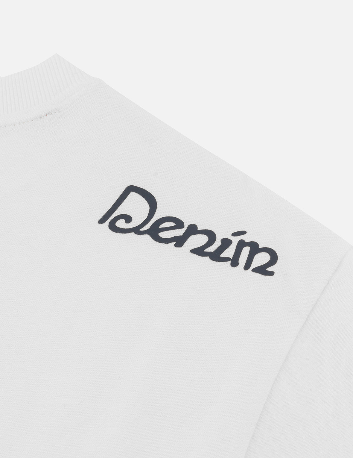 カモメ刺繍 & マルチロゴプリント レギュラーフィット Tシャツ