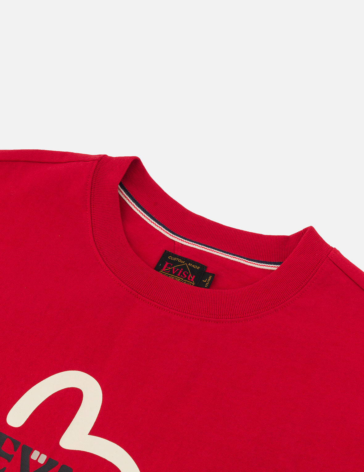だるまとトーテムプリント リラックスフィット Tシャツ