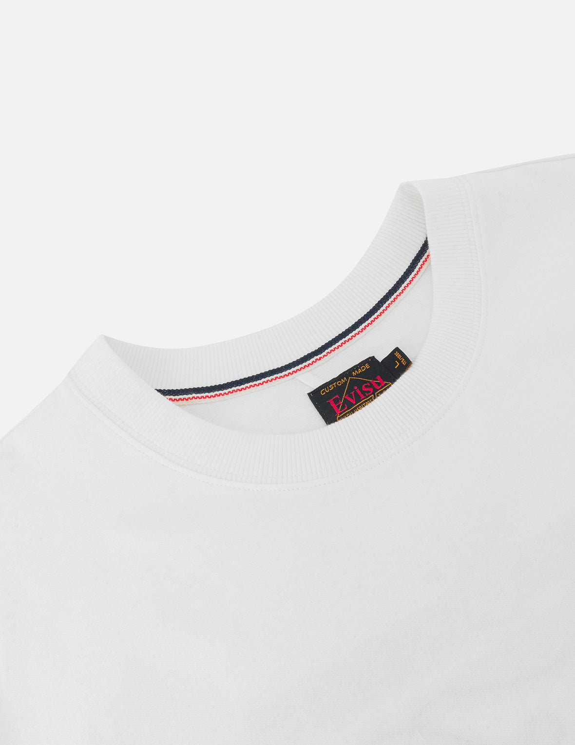 カモメとだるまトーテムプリント レギュラーフィットTシャツ