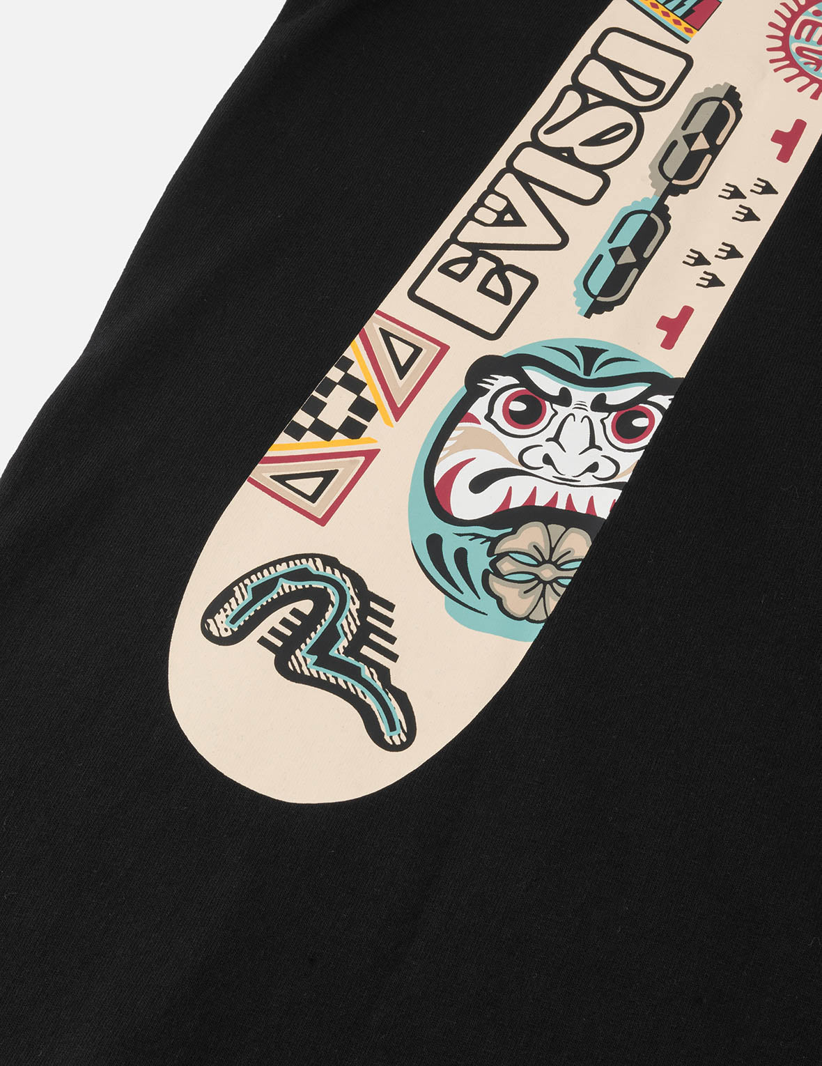 スローガン & トーテム 大黒プリント リラックスフィット Tシャツ