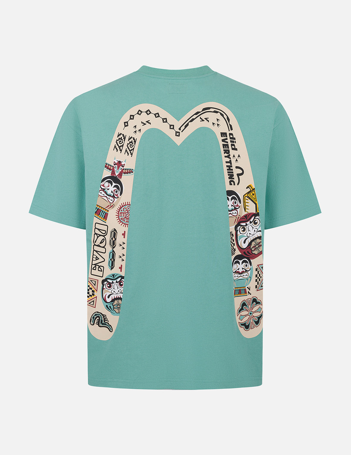 スローガン & トーテム 大黒プリント リラックスフィット Tシャツ