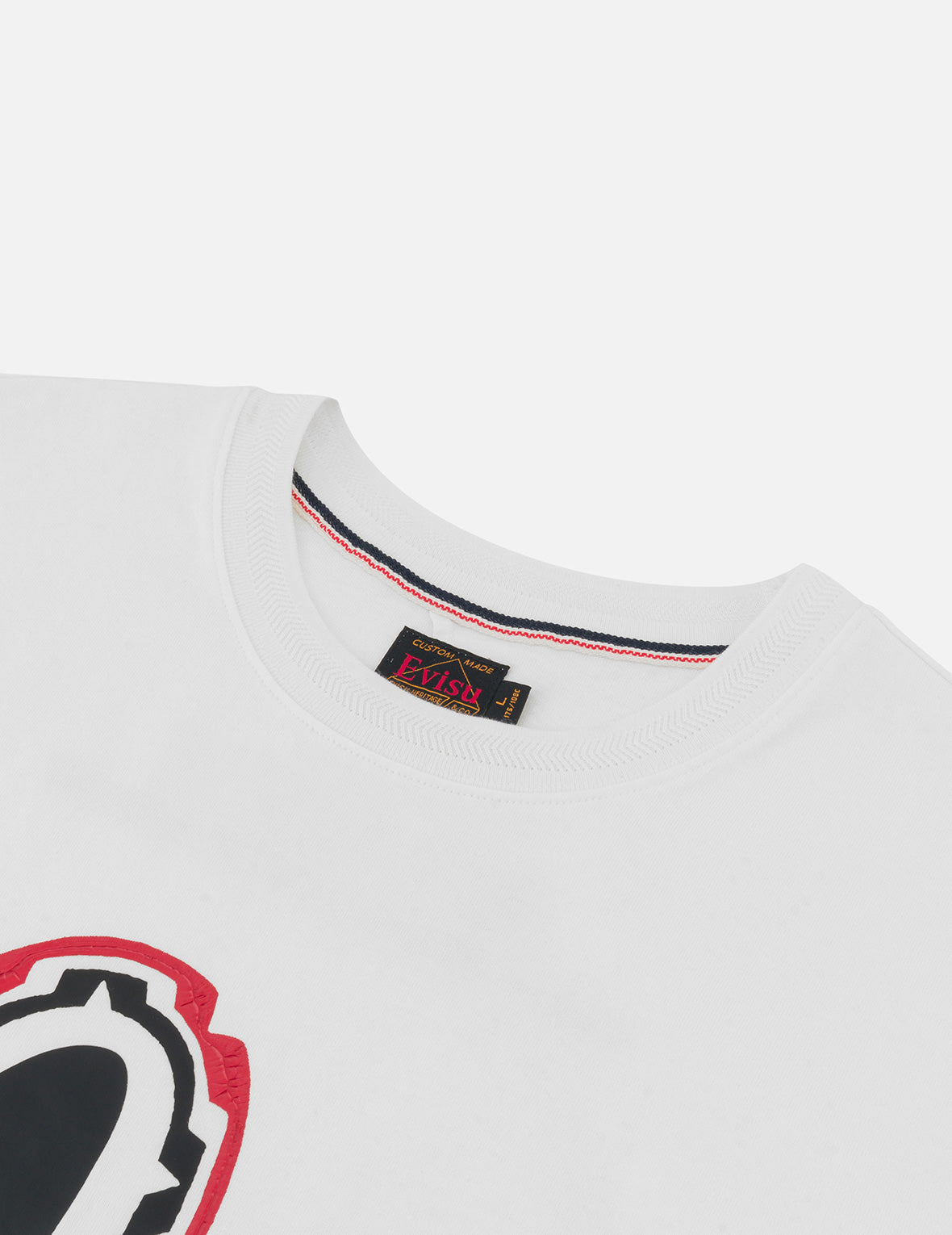 トーテム カモメ & ロゴプリント レギュラーフィット Tシャツ
