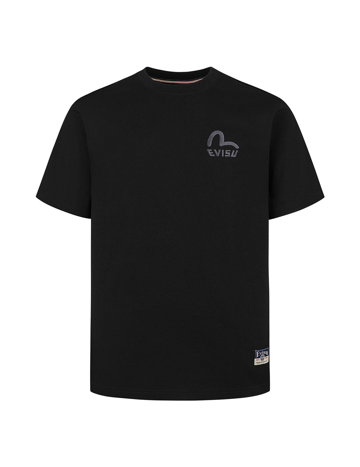 カモメとロゴプリント レギュラーフィットTシャツ