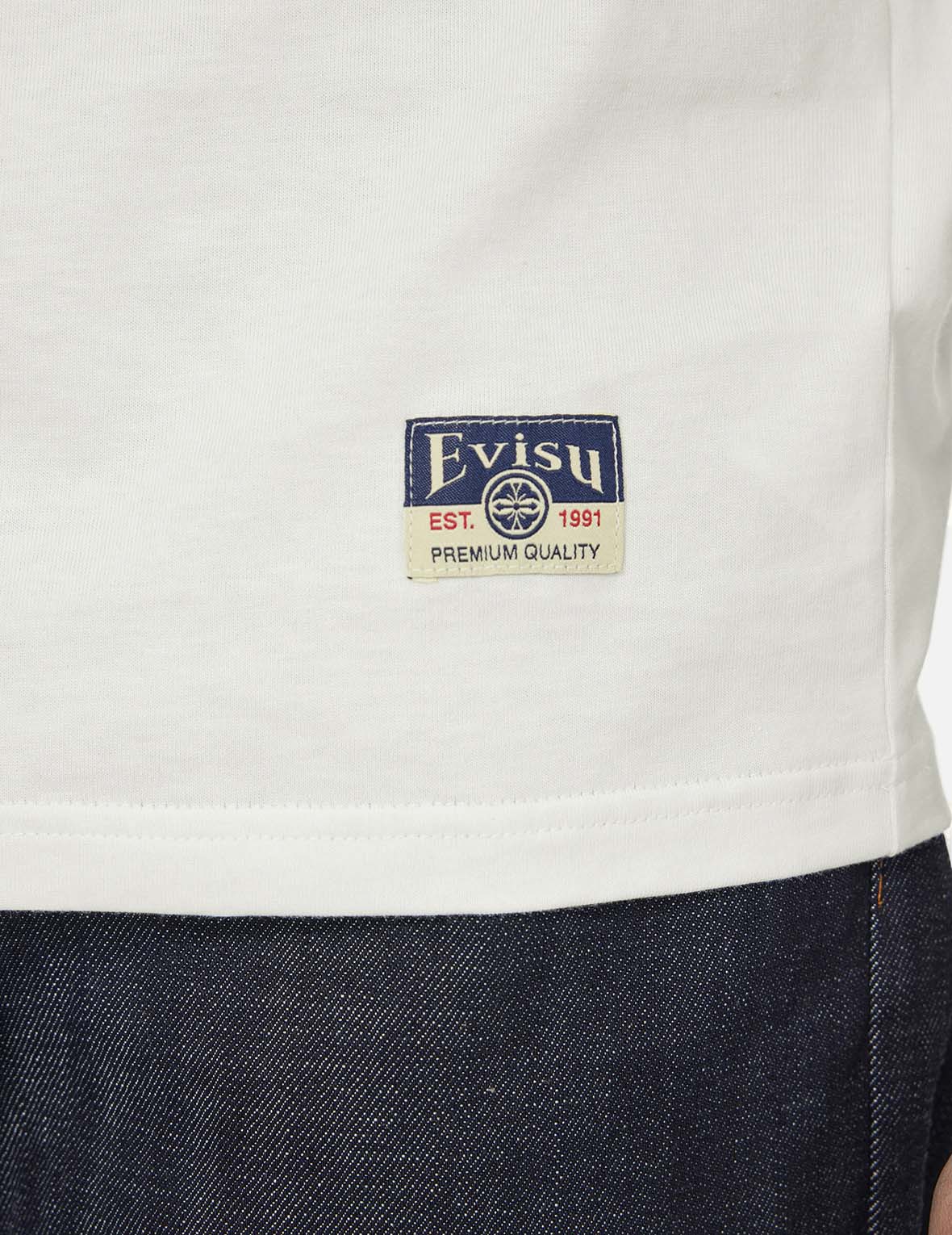 カモメとロゴプリント レギュラーフィットTシャツ