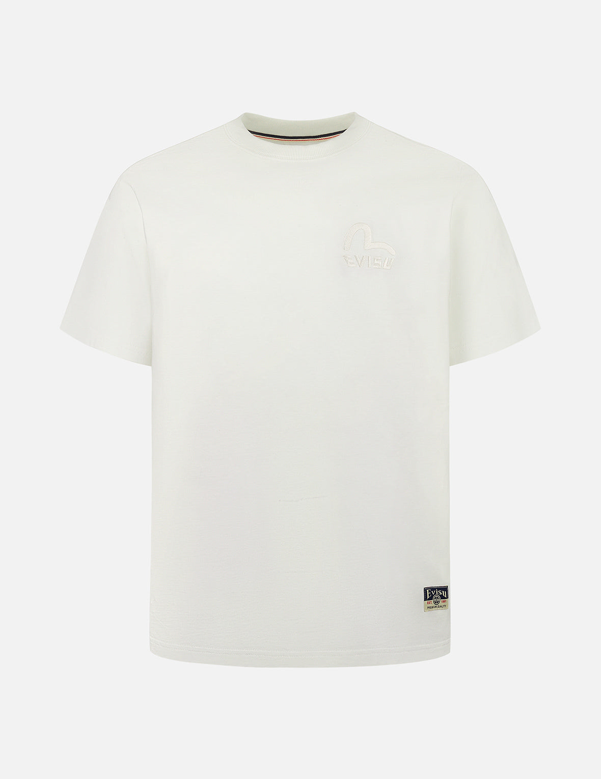 カモメとロゴプリント レギュラーフィットTシャツ