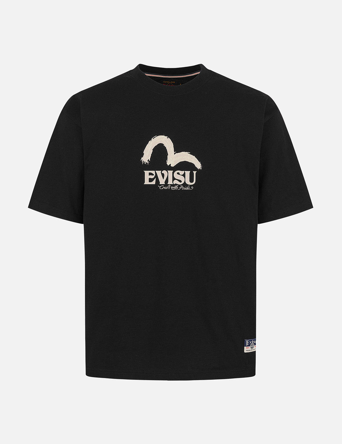 白沢 大黒プリント リラックスフィット Tシャツ