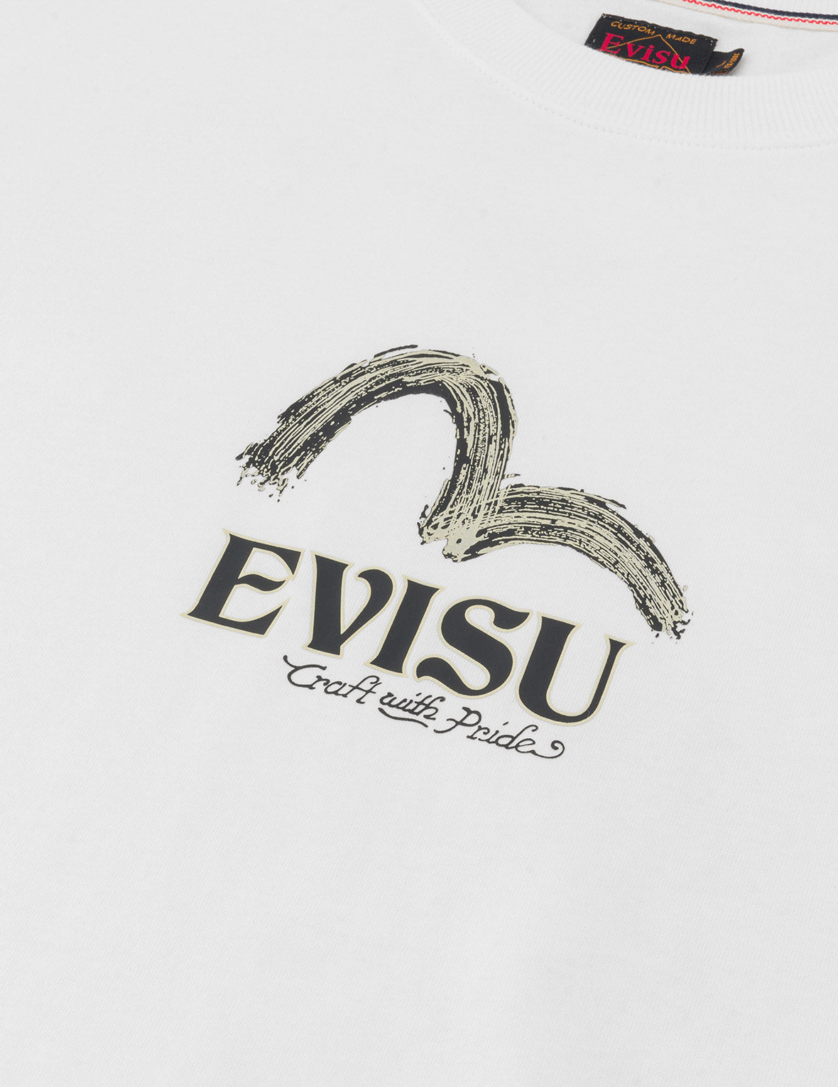 白沢 大黒プリント リラックスフィット Tシャツ