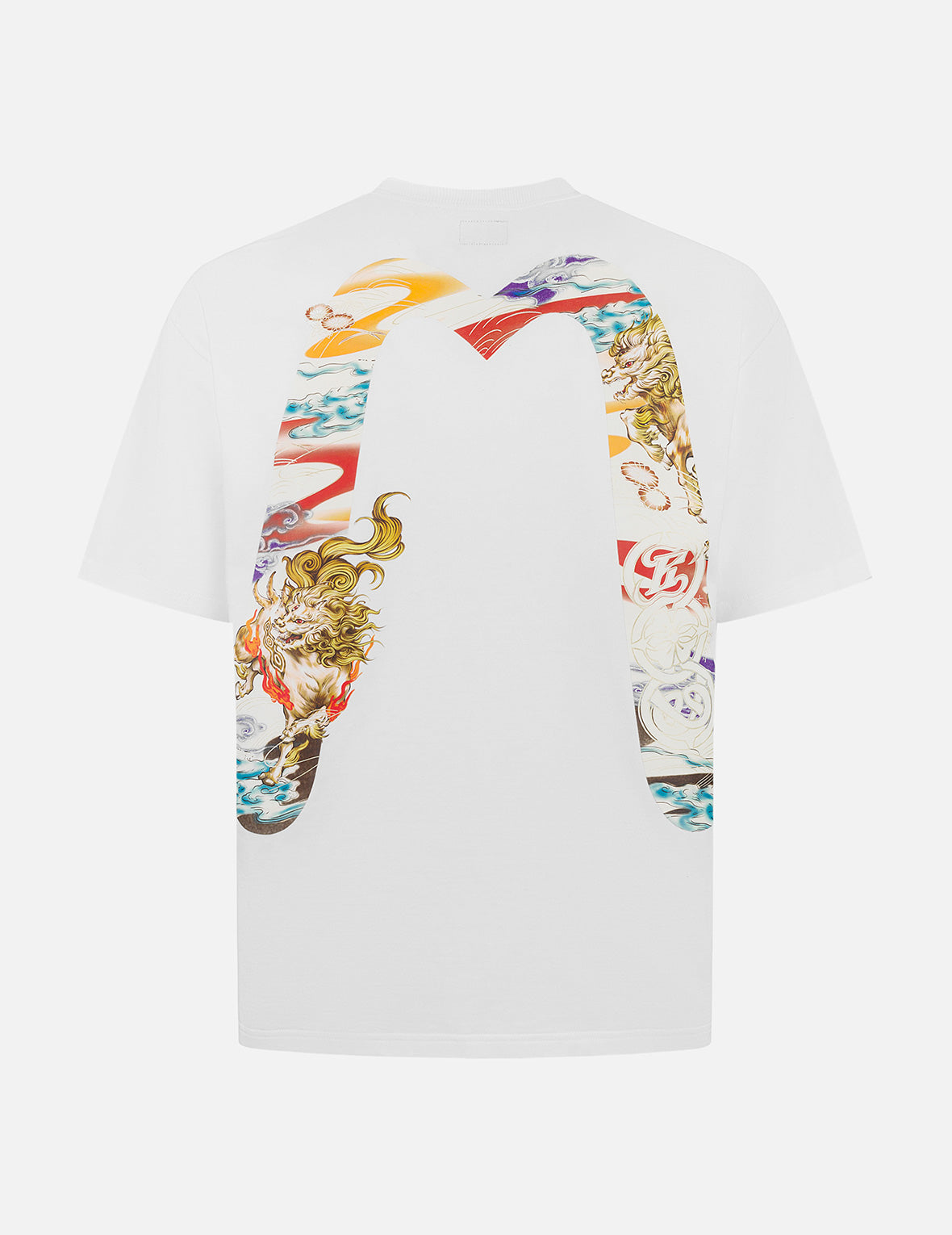 白沢 大黒プリント リラックスフィット Tシャツ