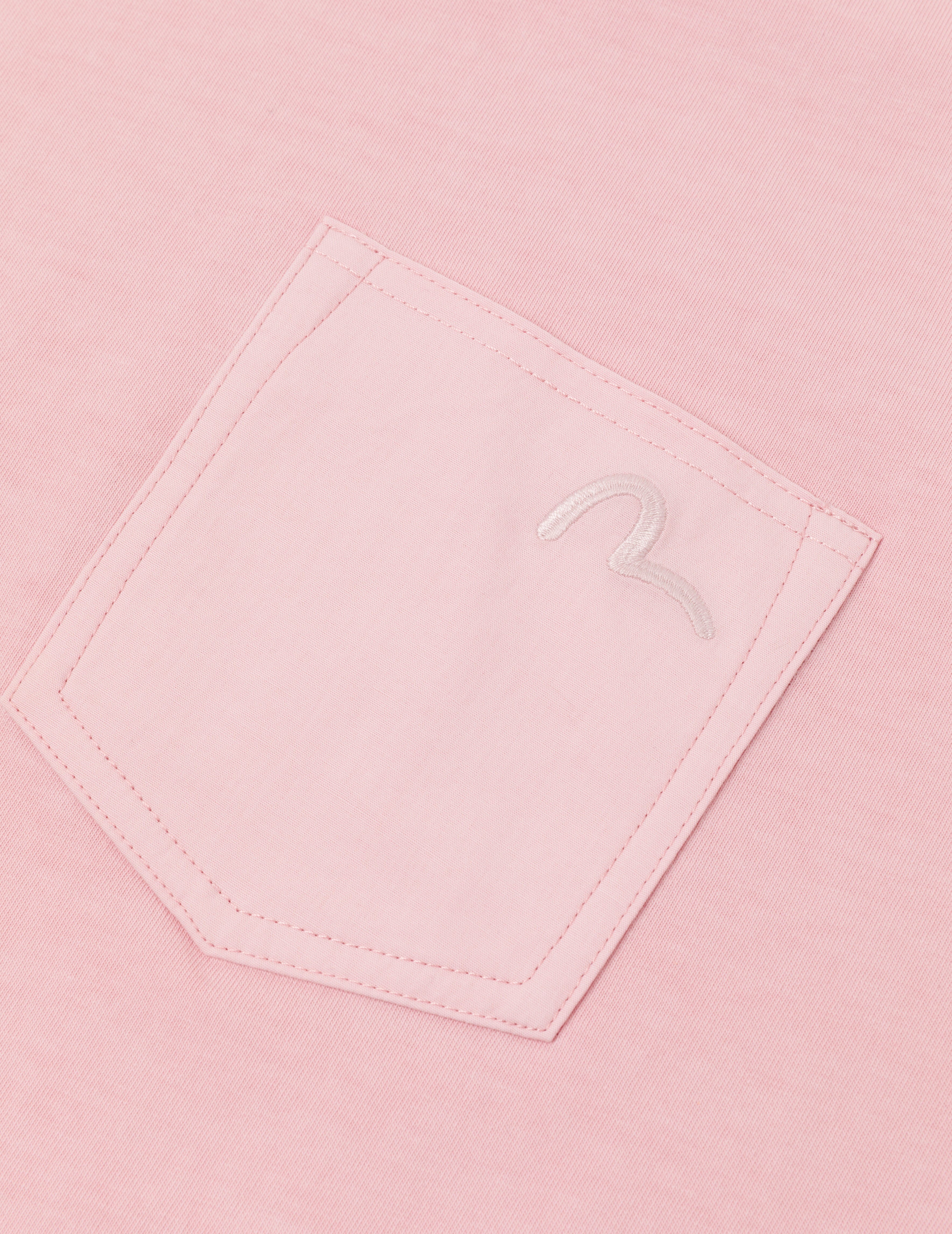 カモメ刺繍ステッチ ポケット リラックスフィット Tシャツ