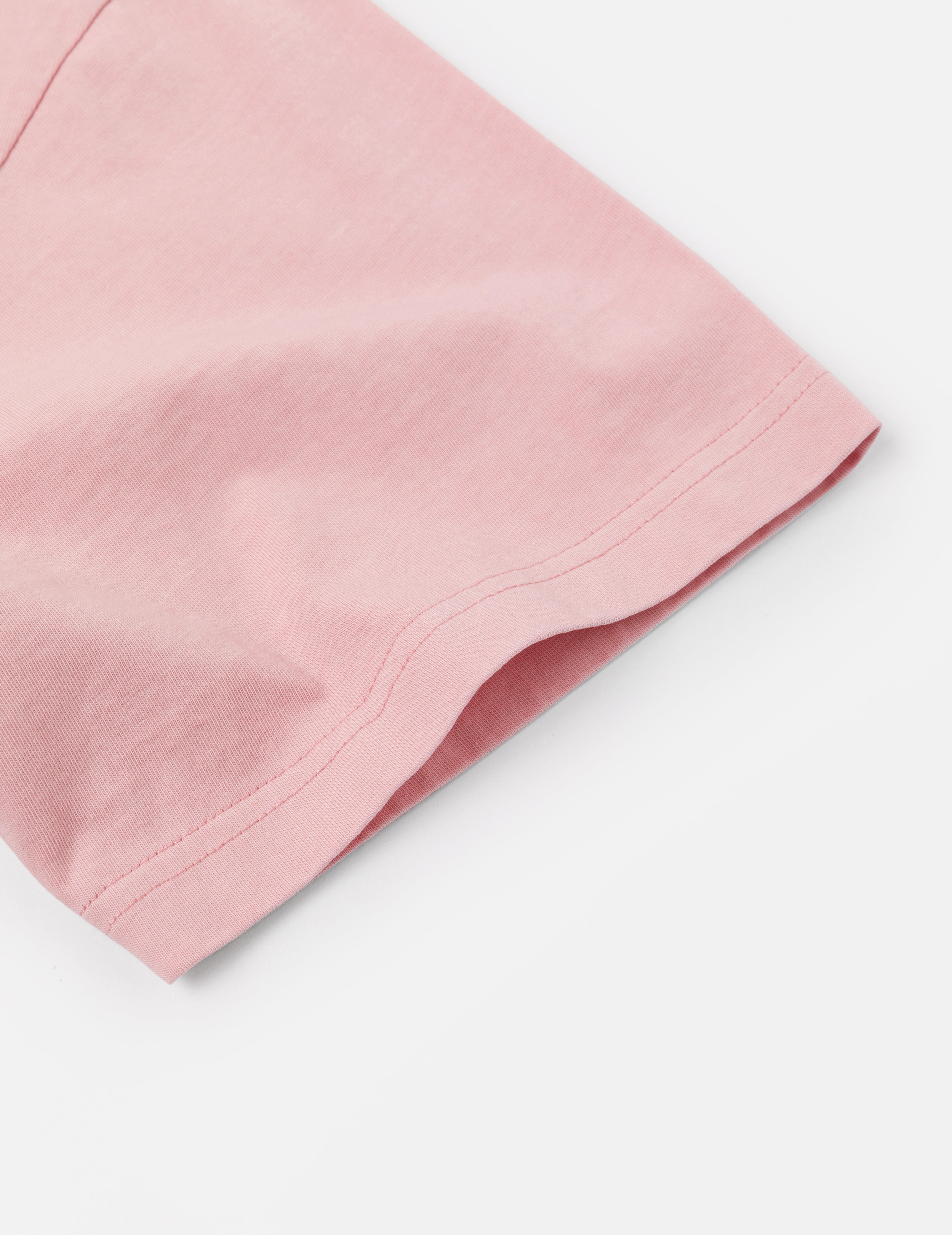 カモメ刺繍ステッチ ポケット リラックスフィット Tシャツ