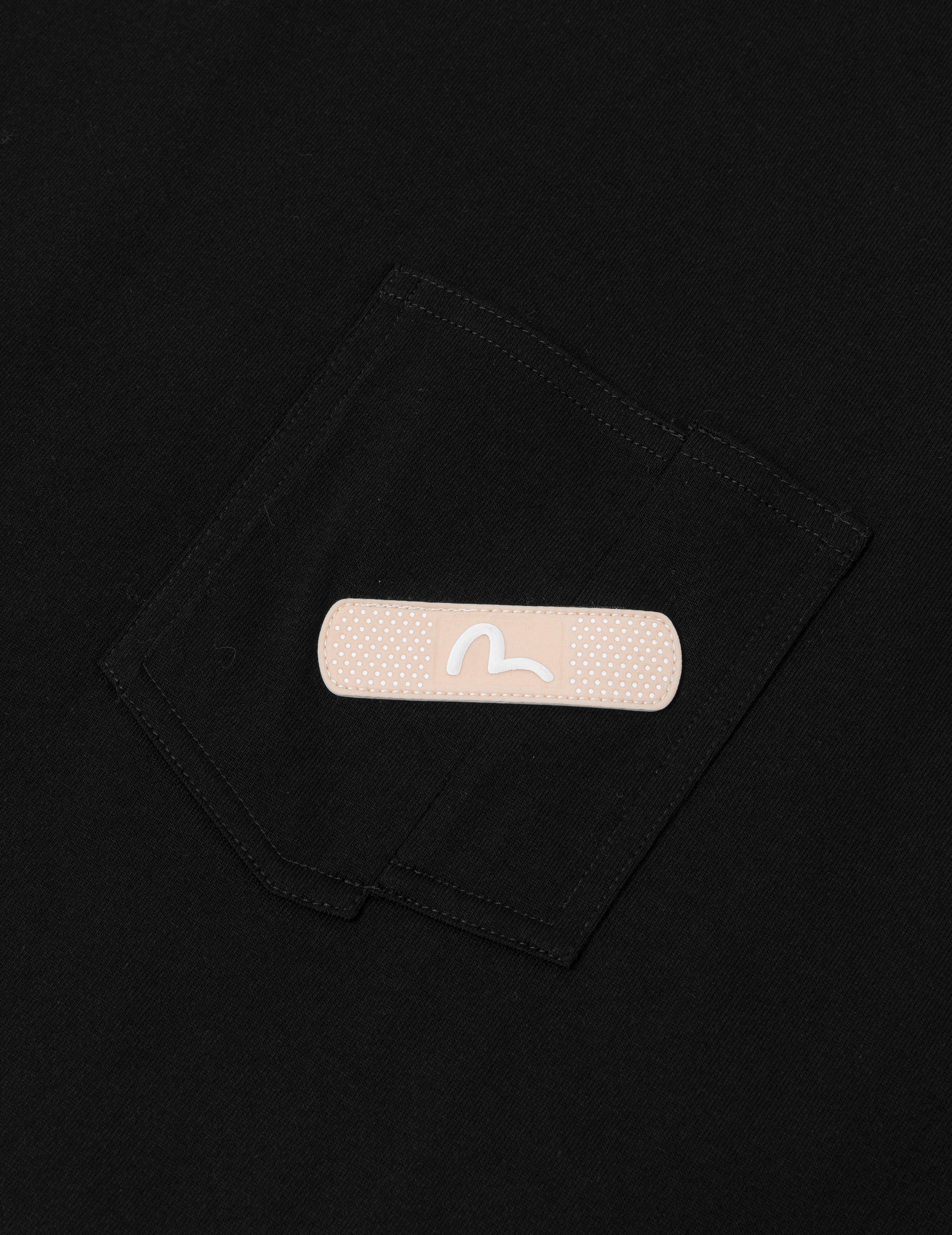 仏頭とだるまプリント ルーズフィット Tシャツ