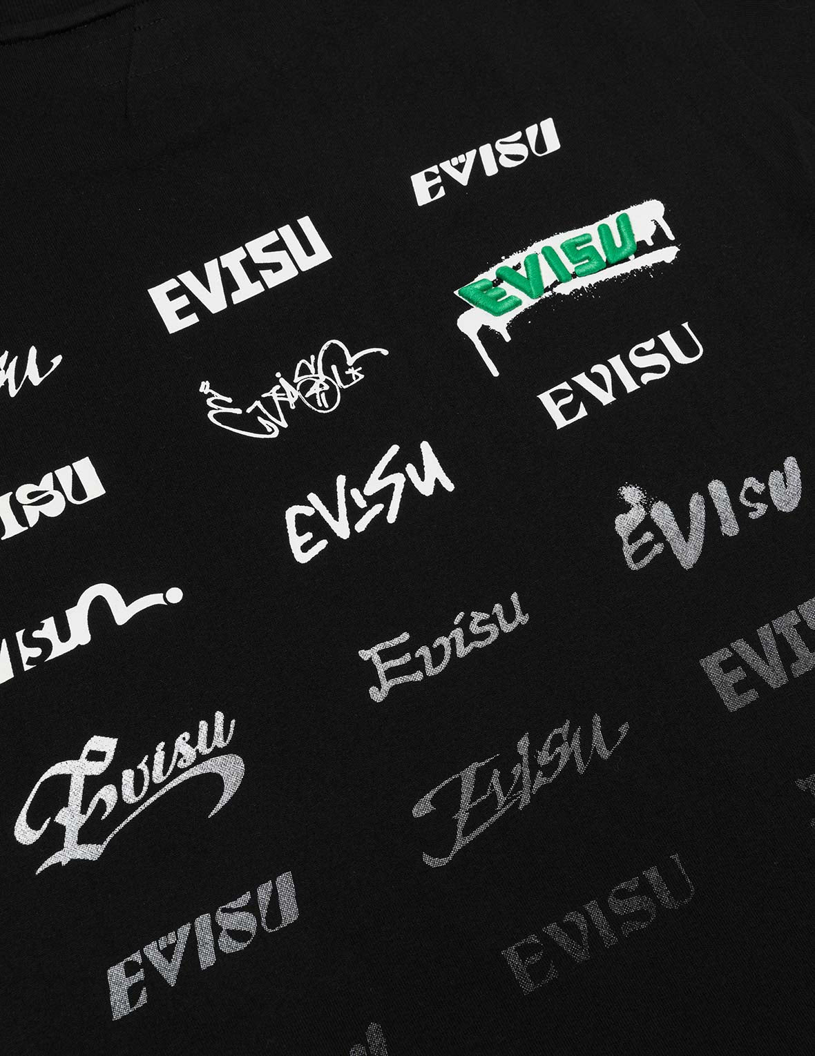 ロゴとスローガンプリント レギュラーフィット Tシャツ