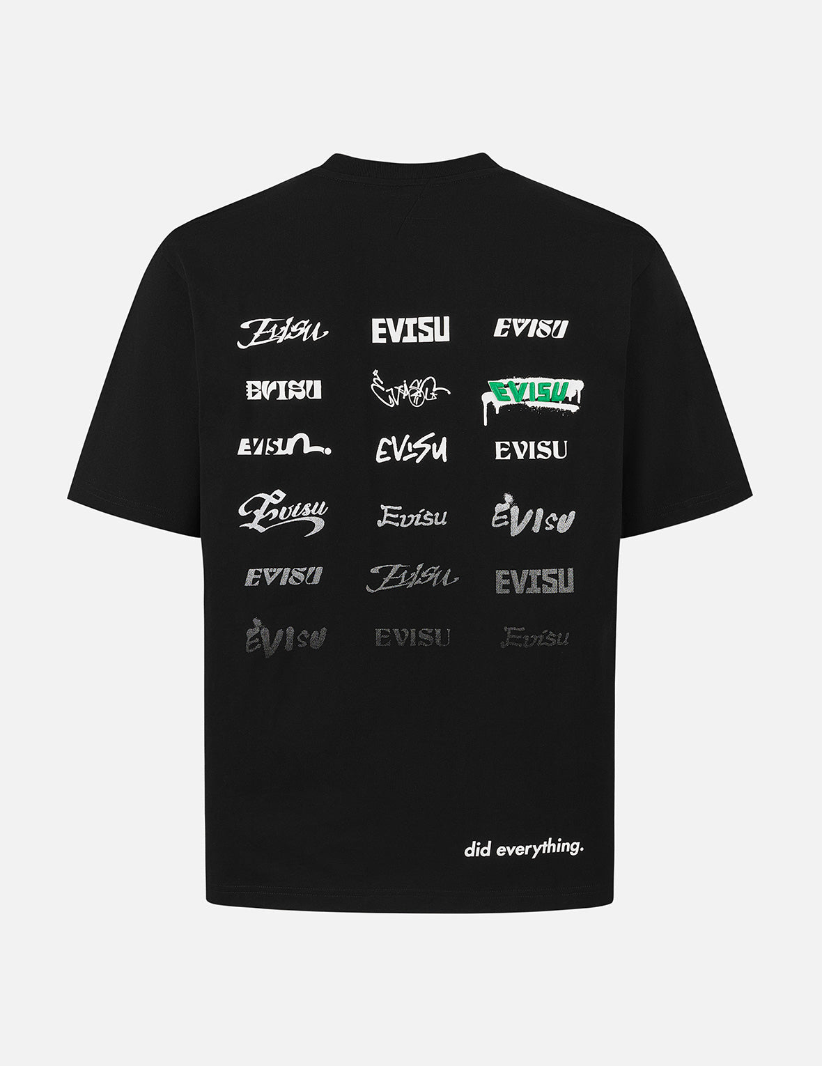 ロゴとスローガンプリント レギュラーフィット Tシャツ